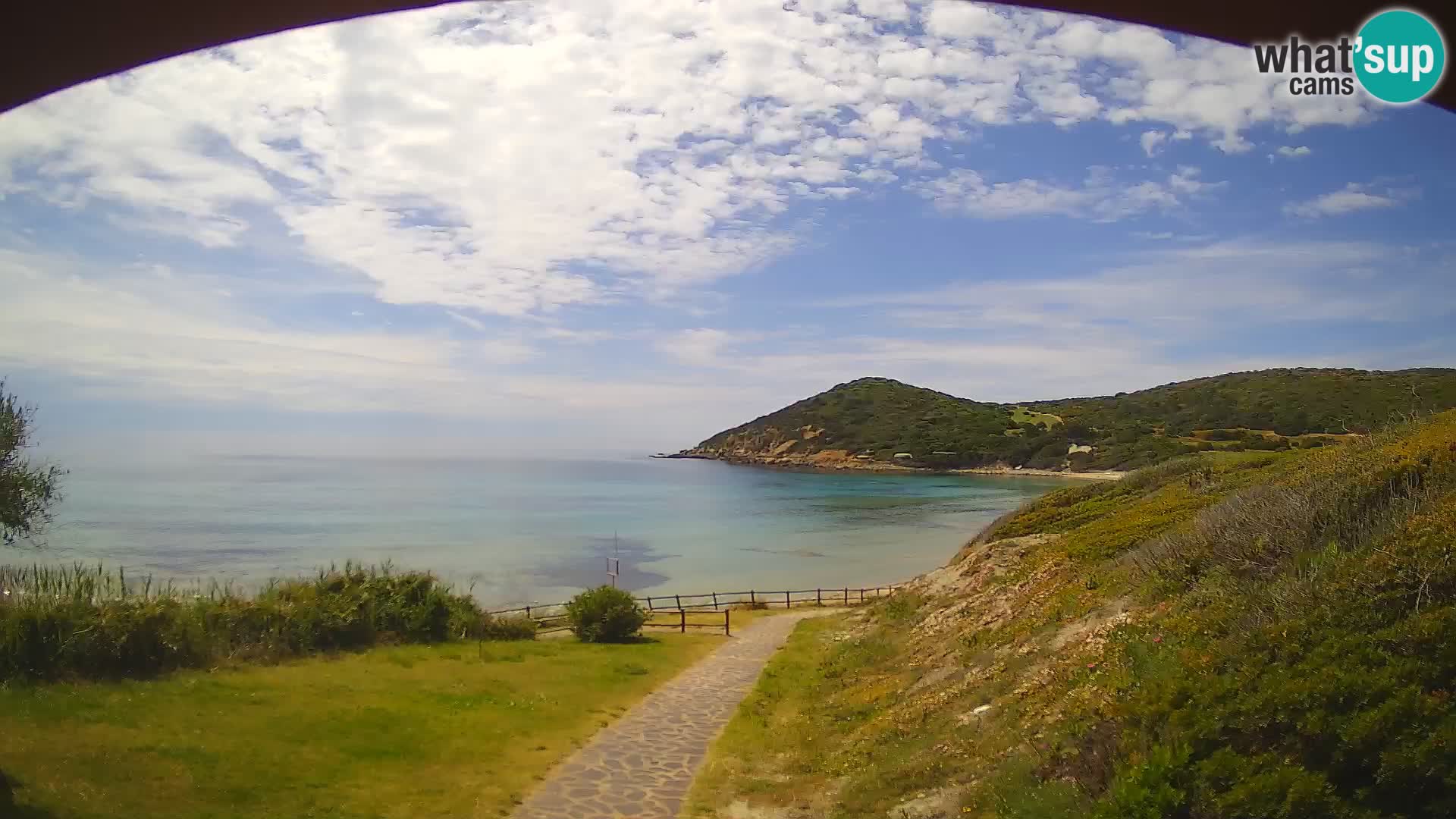 Webcam plage Poglina – Da Ricciolina – Alghero – Sardaigne
