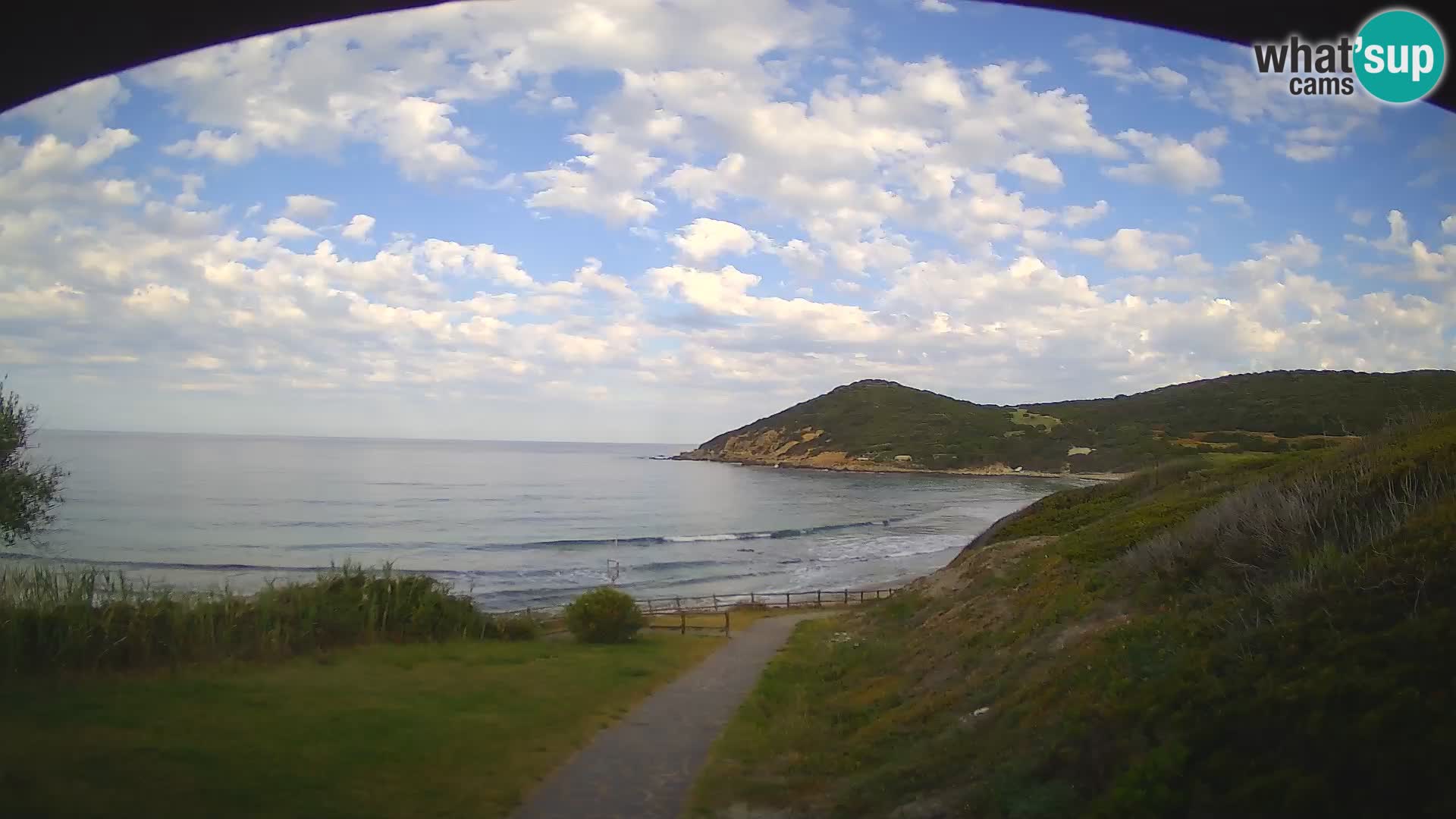 Webcam spiaggia Poglina – Vista dal bar Da Ricciolina – Alghero – Sardegna