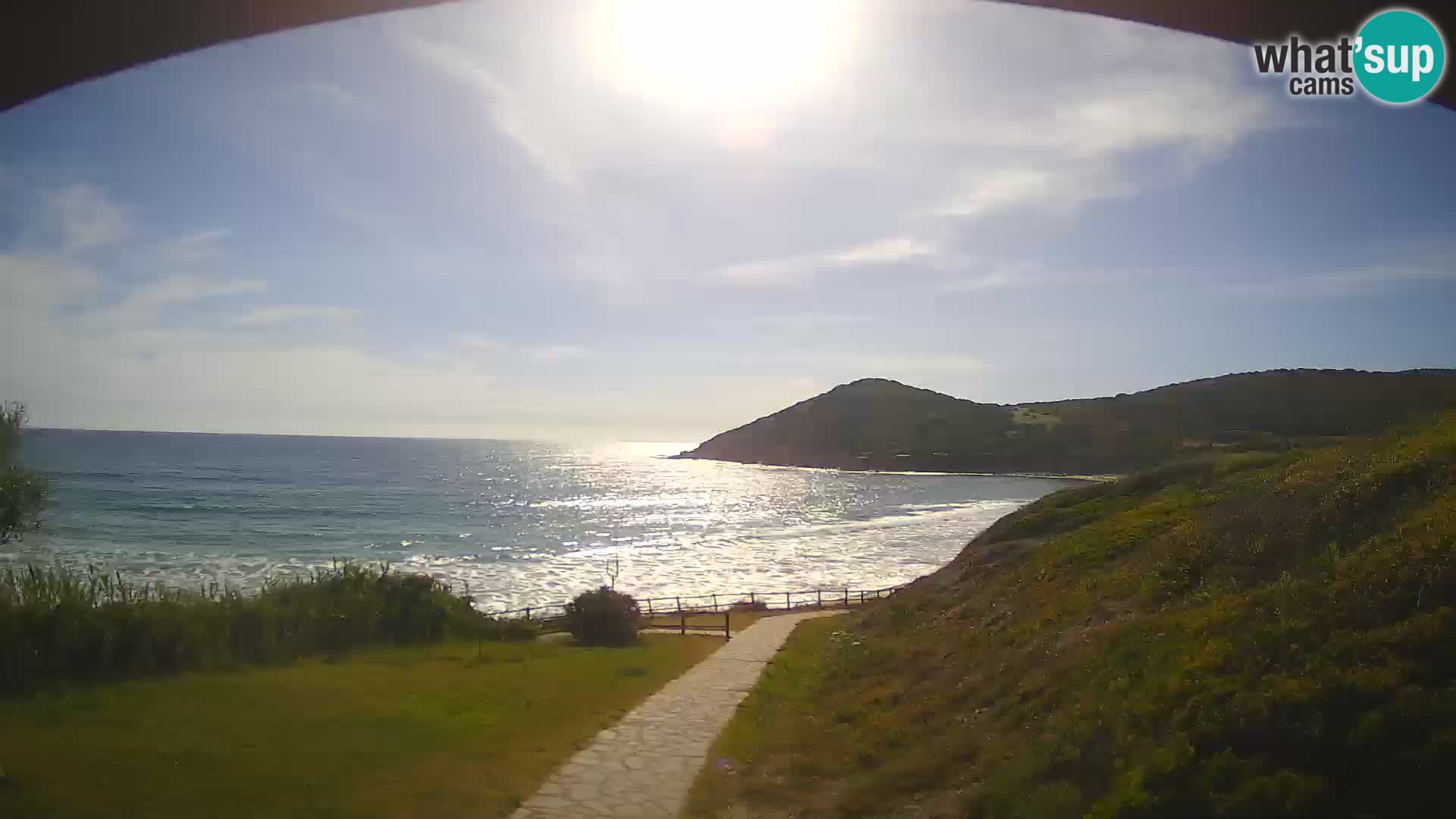 Web kamera plaža Poglina – Da Ricciolina – Alghero – Sardinija