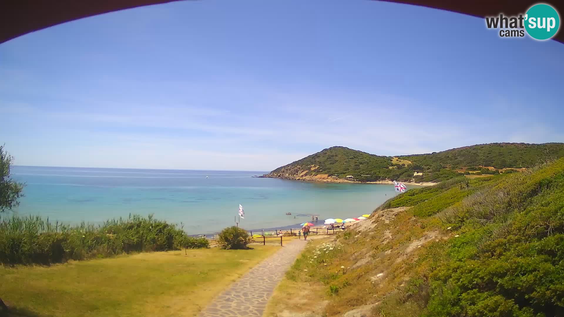 Webcam Poglina beach – Da Ricciolina – Alghero – Sardinia