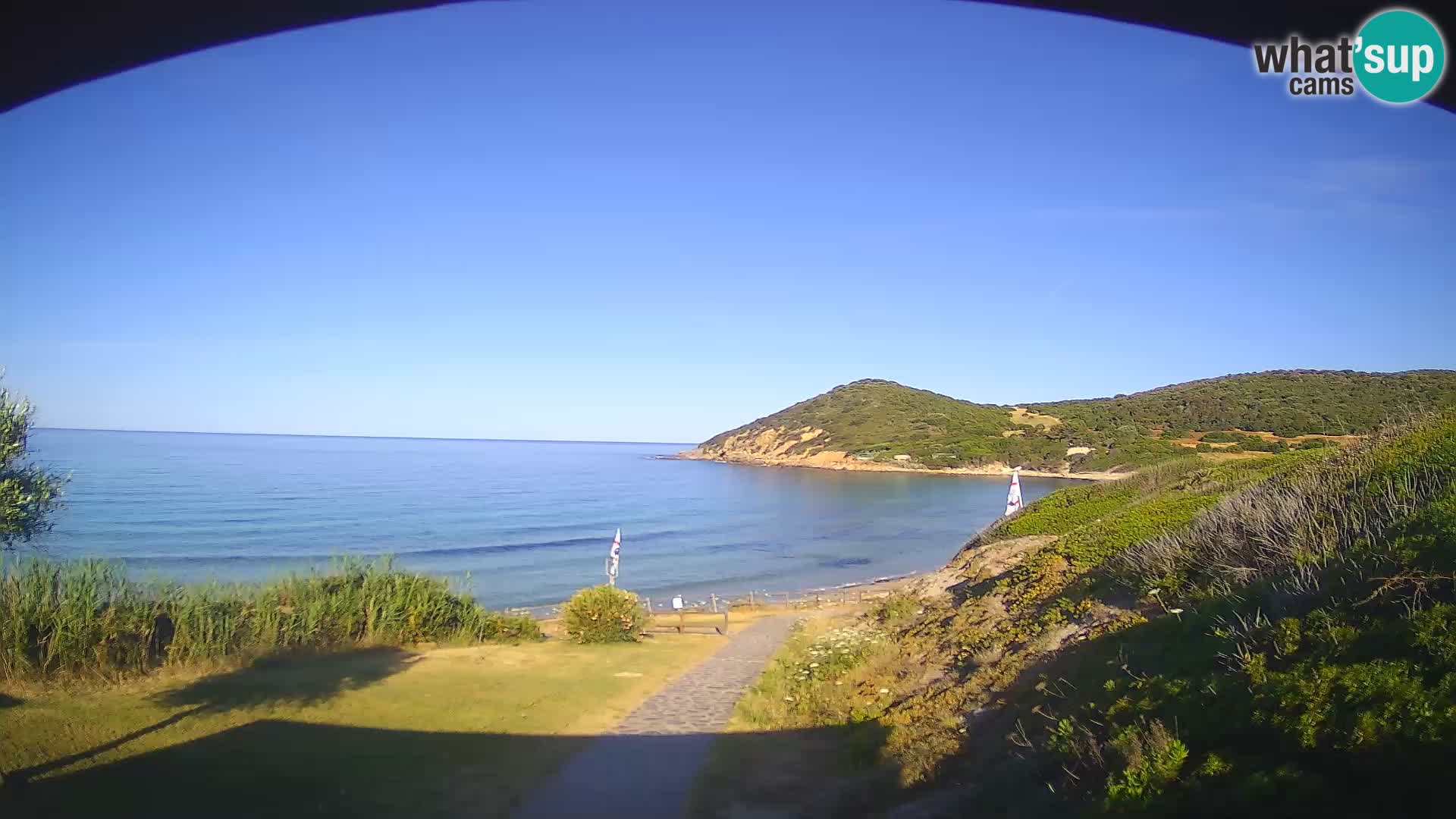 Webcam Poglina beach – Da Ricciolina – Alghero – Sardinia