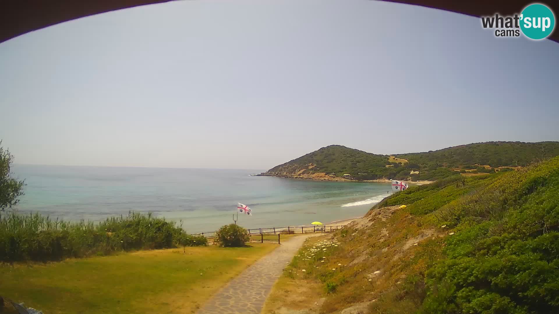 Webcam Poglina beach – Da Ricciolina – Alghero – Sardinia