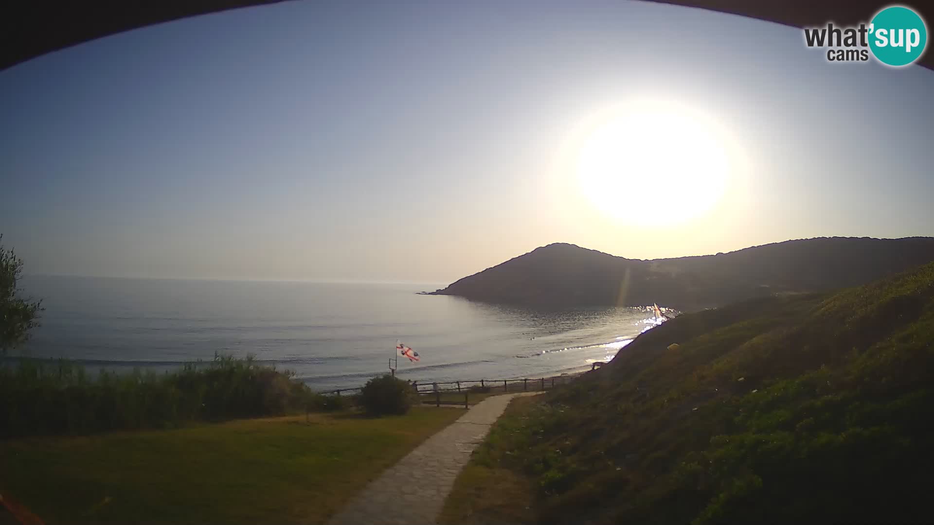 Webcam plage Poglina – Da Ricciolina – Alghero – Sardaigne