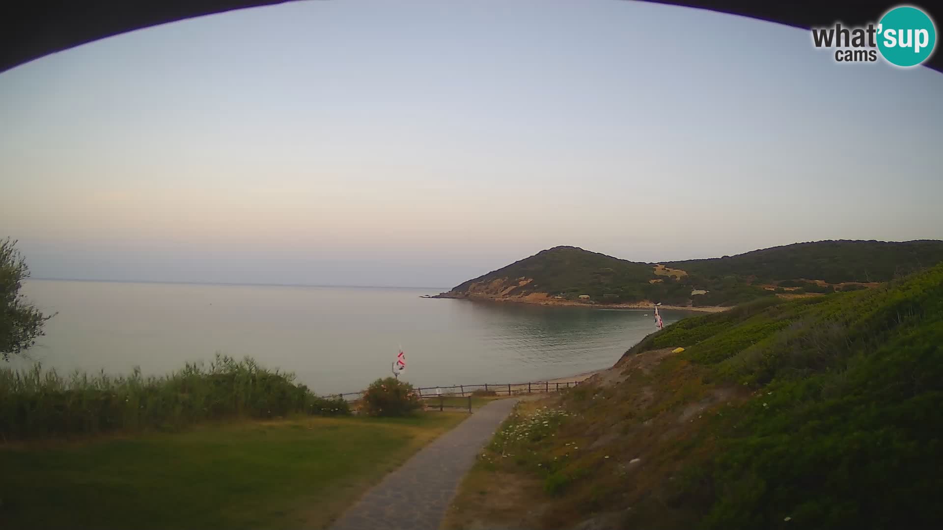Webcam plage Poglina – Da Ricciolina – Alghero – Sardaigne