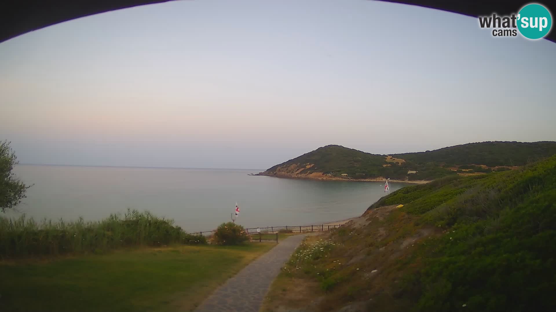 Camera en vivo playa Poglina – Da Ricciolina – Alghero – Cerdeña