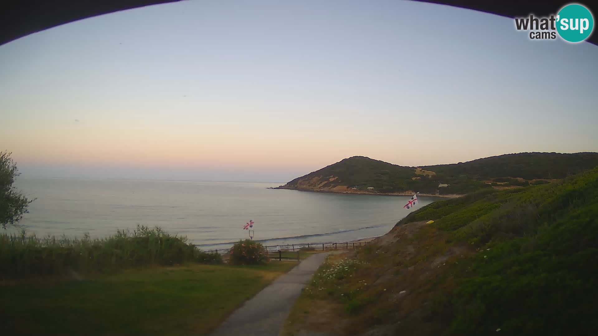 Webcam plage Poglina – Da Ricciolina – Alghero – Sardaigne