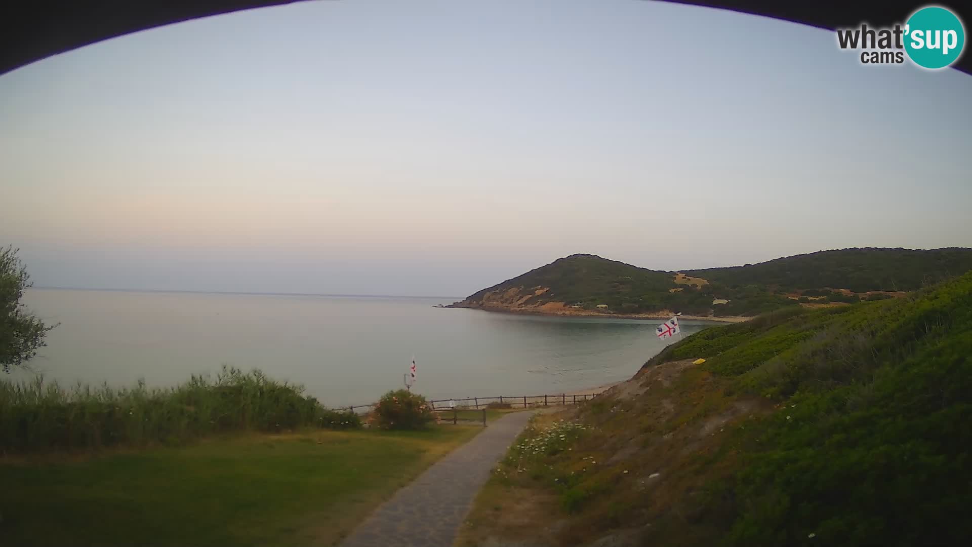 Webcam plage Poglina – Da Ricciolina – Alghero – Sardaigne