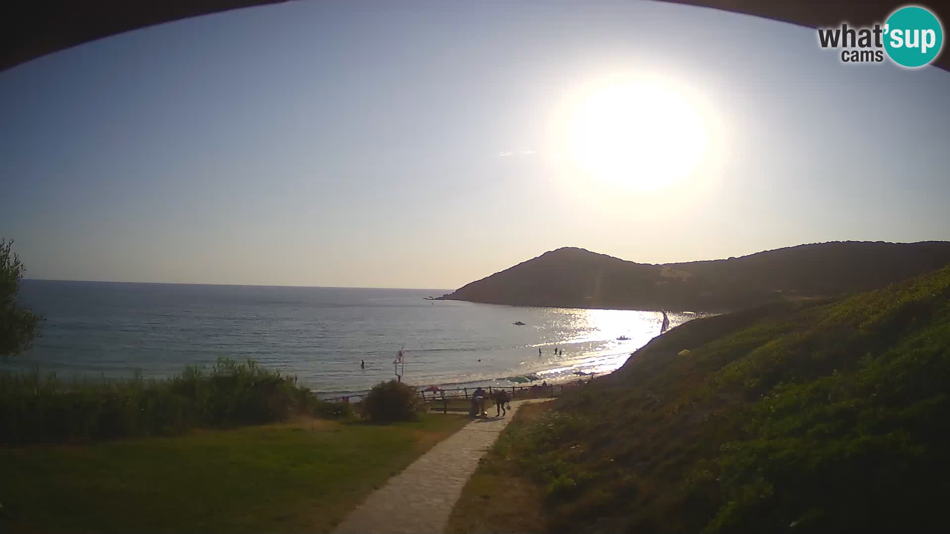 Web kamera plaža Poglina – Da Ricciolina – Alghero – Sardinija