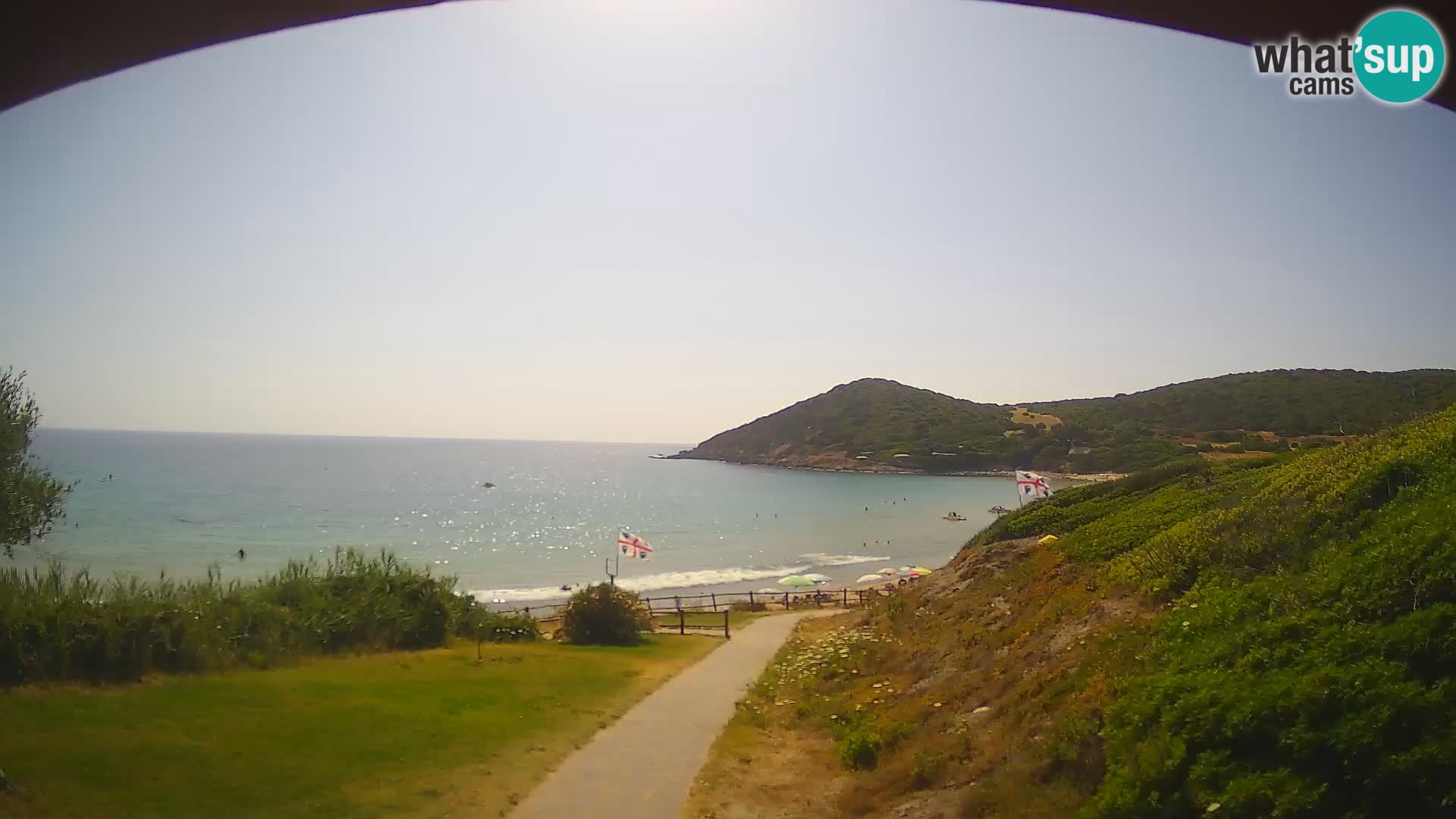 Webcam plage Poglina – Da Ricciolina – Alghero – Sardaigne