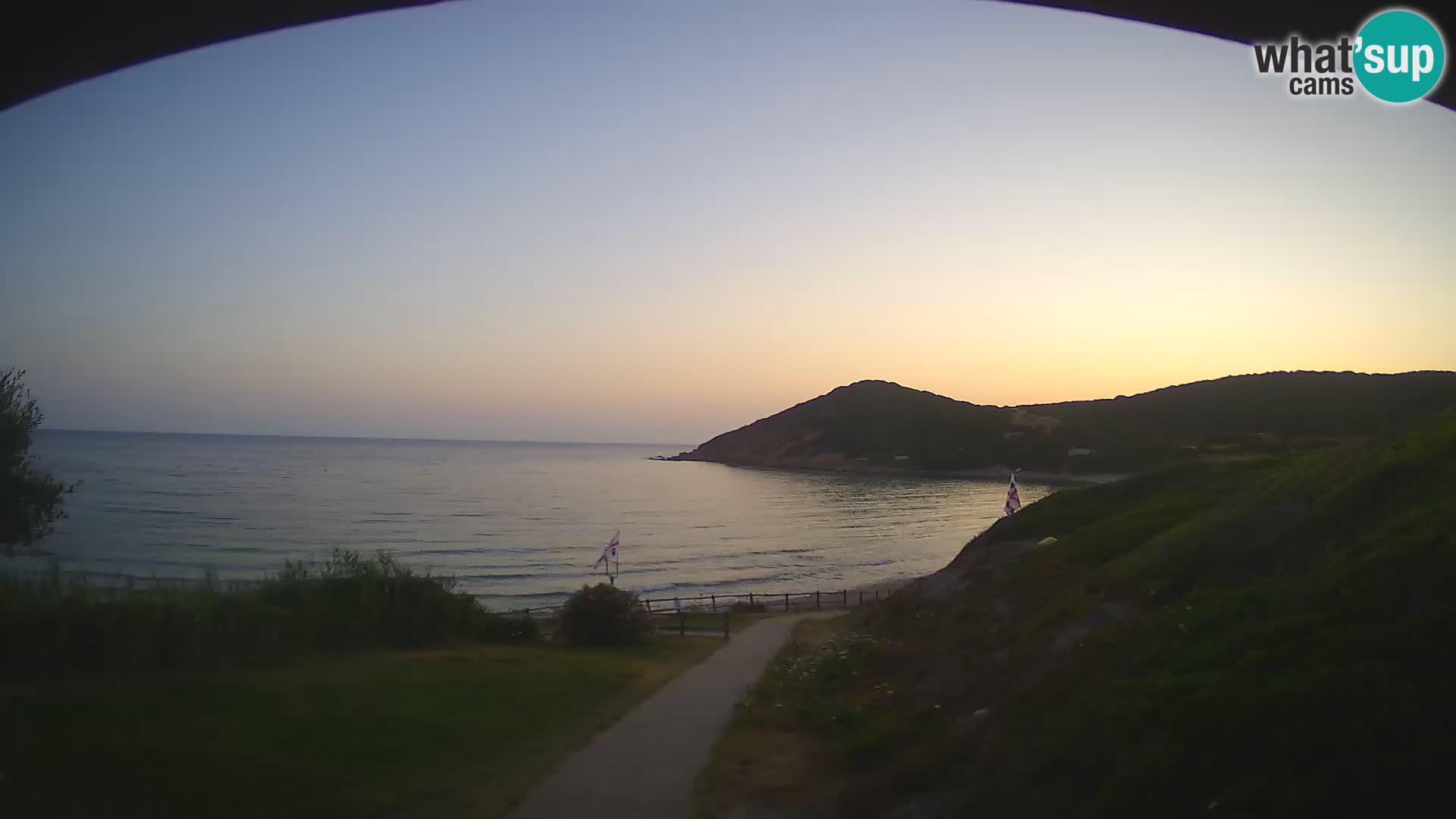Webcam plage Poglina – Da Ricciolina – Alghero – Sardaigne