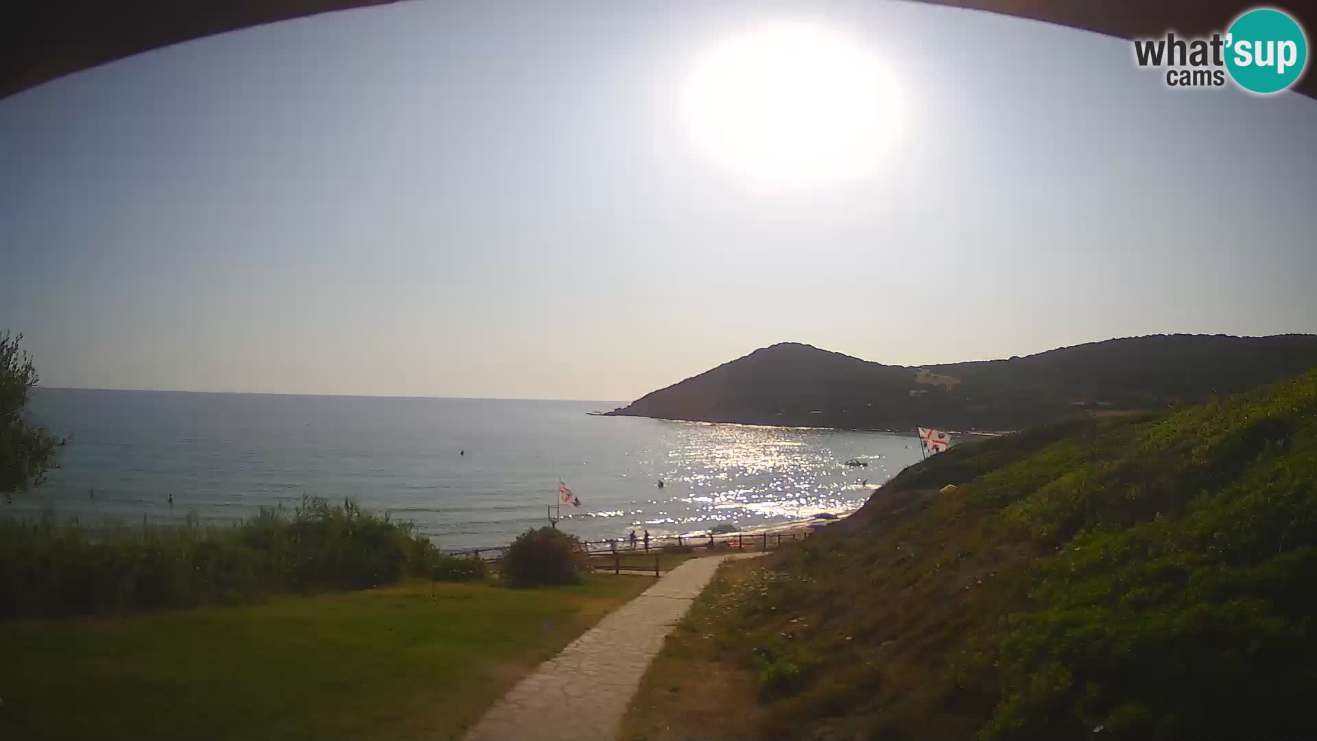 Webcam Poglina beach – Da Ricciolina – Alghero – Sardinia