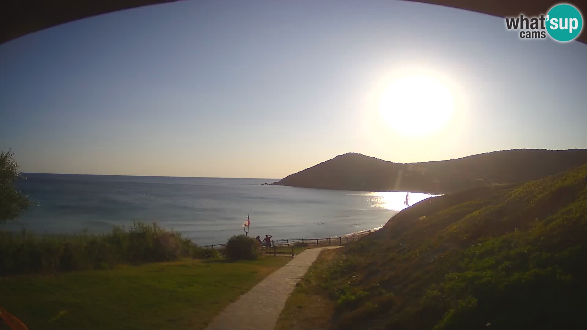 Webcam plage Poglina – Da Ricciolina – Alghero – Sardaigne