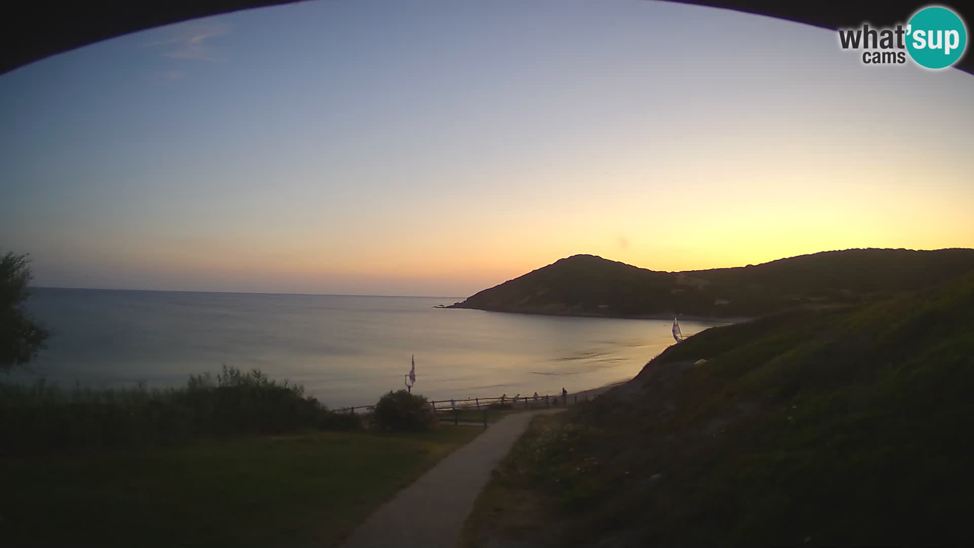Web kamera plaža Poglina – Da Ricciolina – Alghero – Sardinija