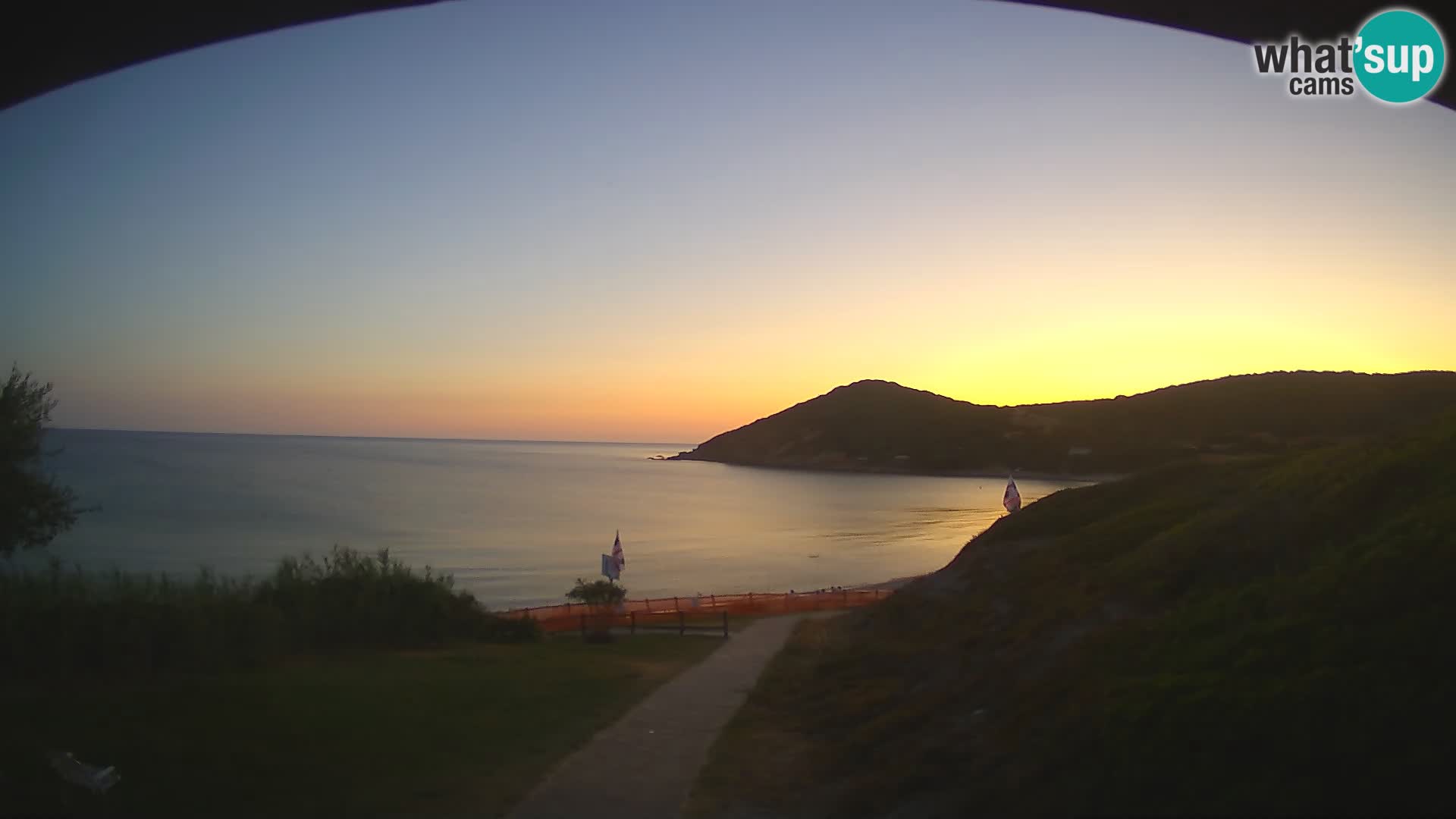 Camera en vivo playa Poglina – Da Ricciolina – Alghero – Cerdeña