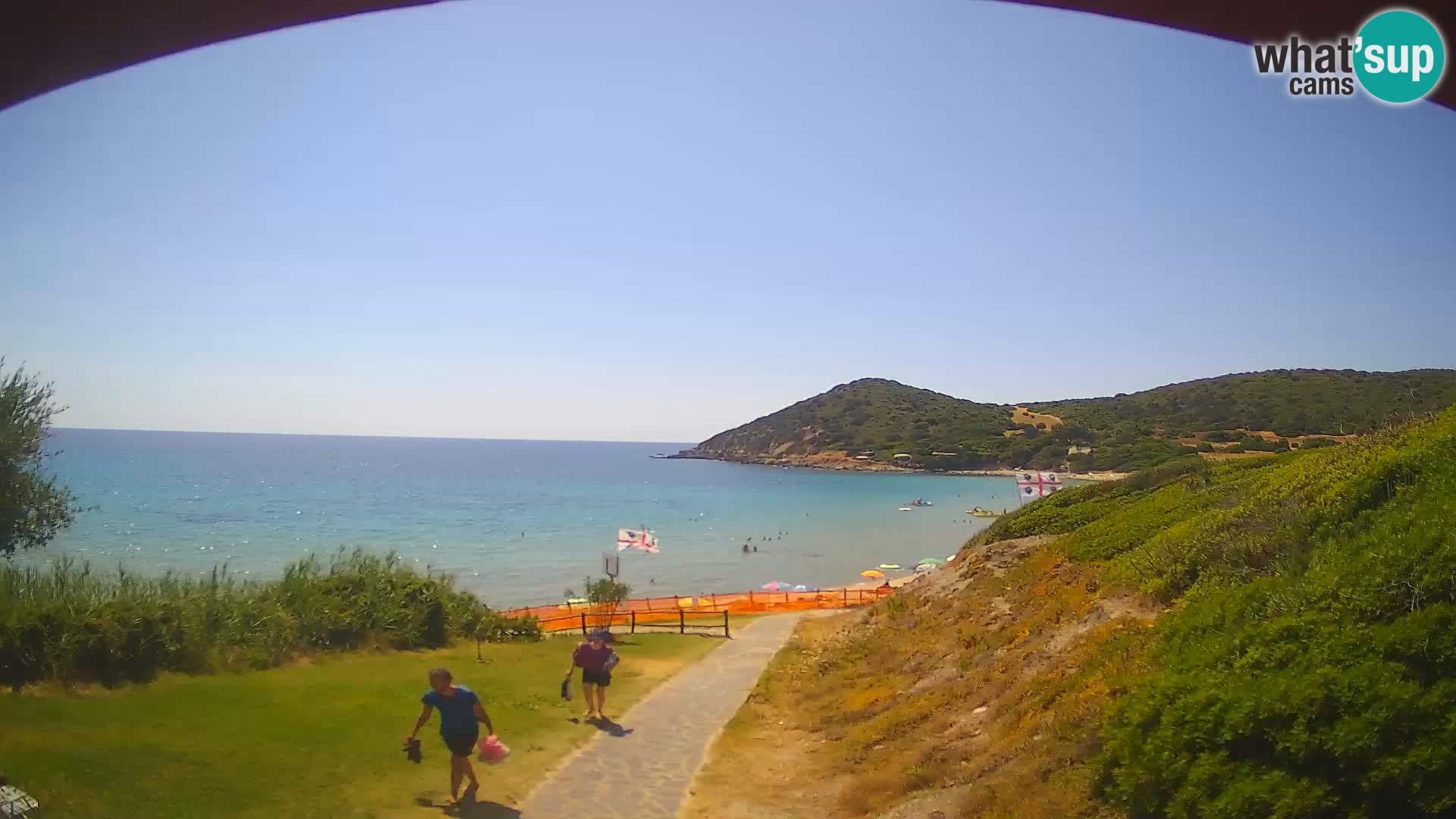 Web kamera plaža Poglina – Da Ricciolina – Alghero – Sardinija
