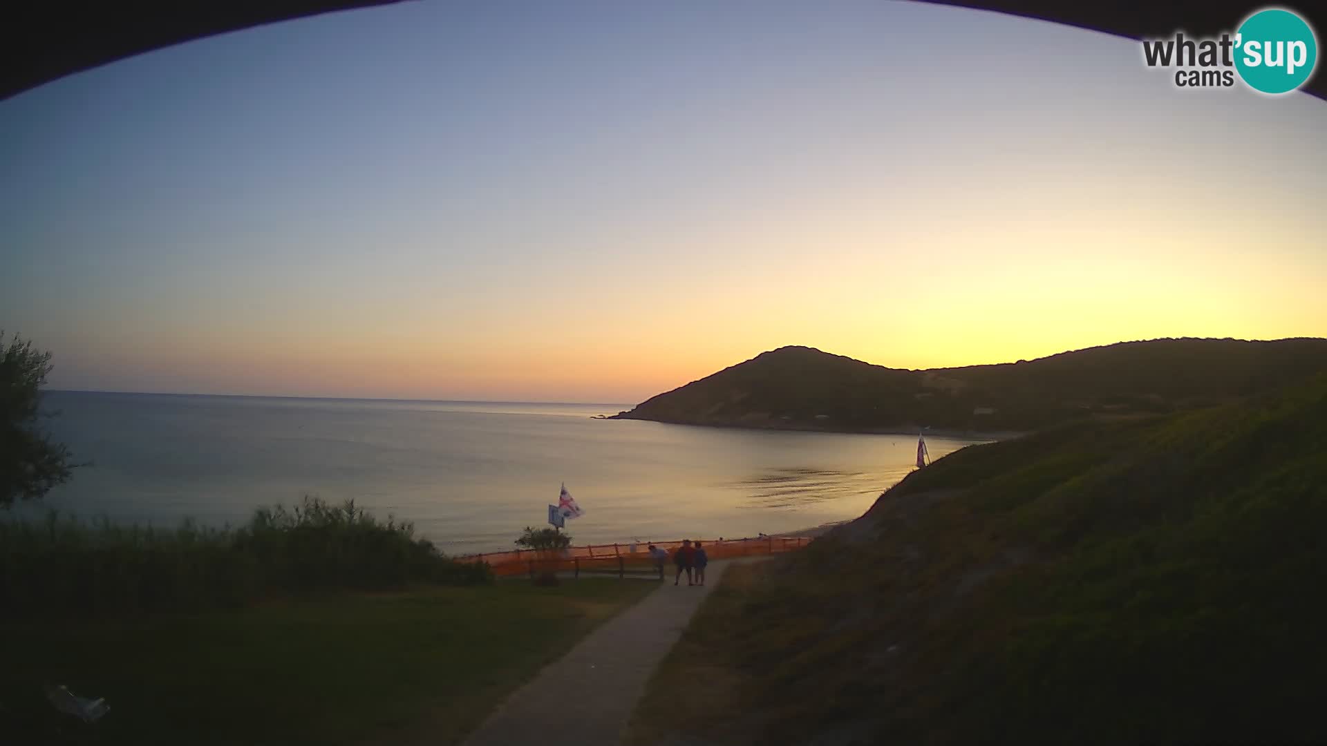 Camera en vivo playa Poglina – Da Ricciolina – Alghero – Cerdeña