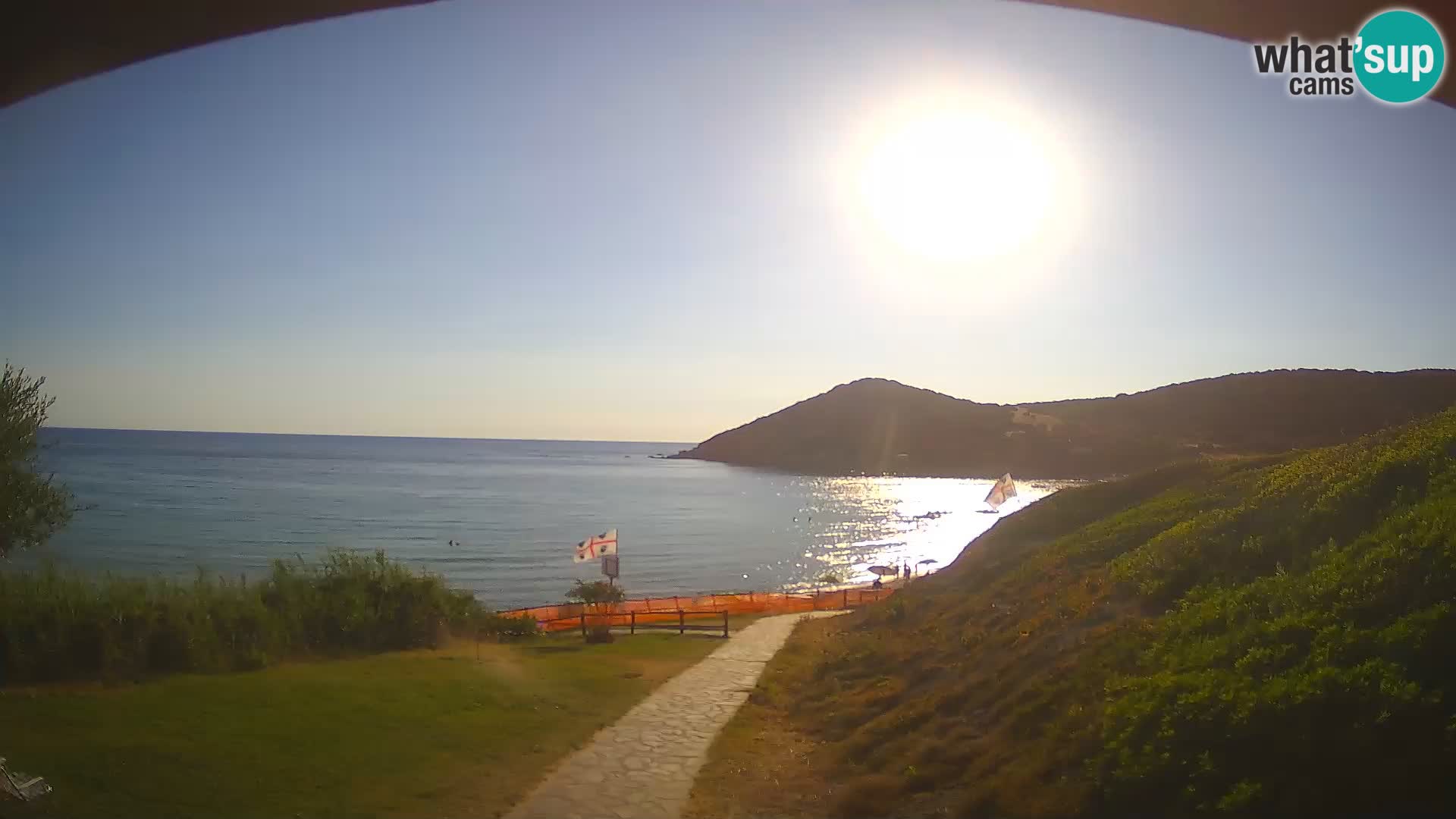 Webcam Poglina beach – Da Ricciolina – Alghero – Sardinia