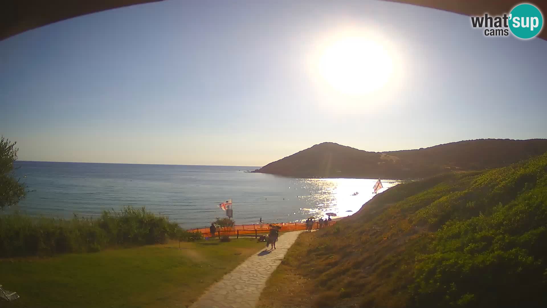 Webcam Poglina beach – Da Ricciolina – Alghero – Sardinia