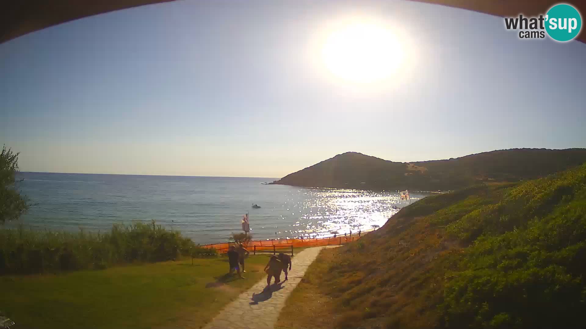 Camera en vivo playa Poglina – Da Ricciolina – Alghero – Cerdeña