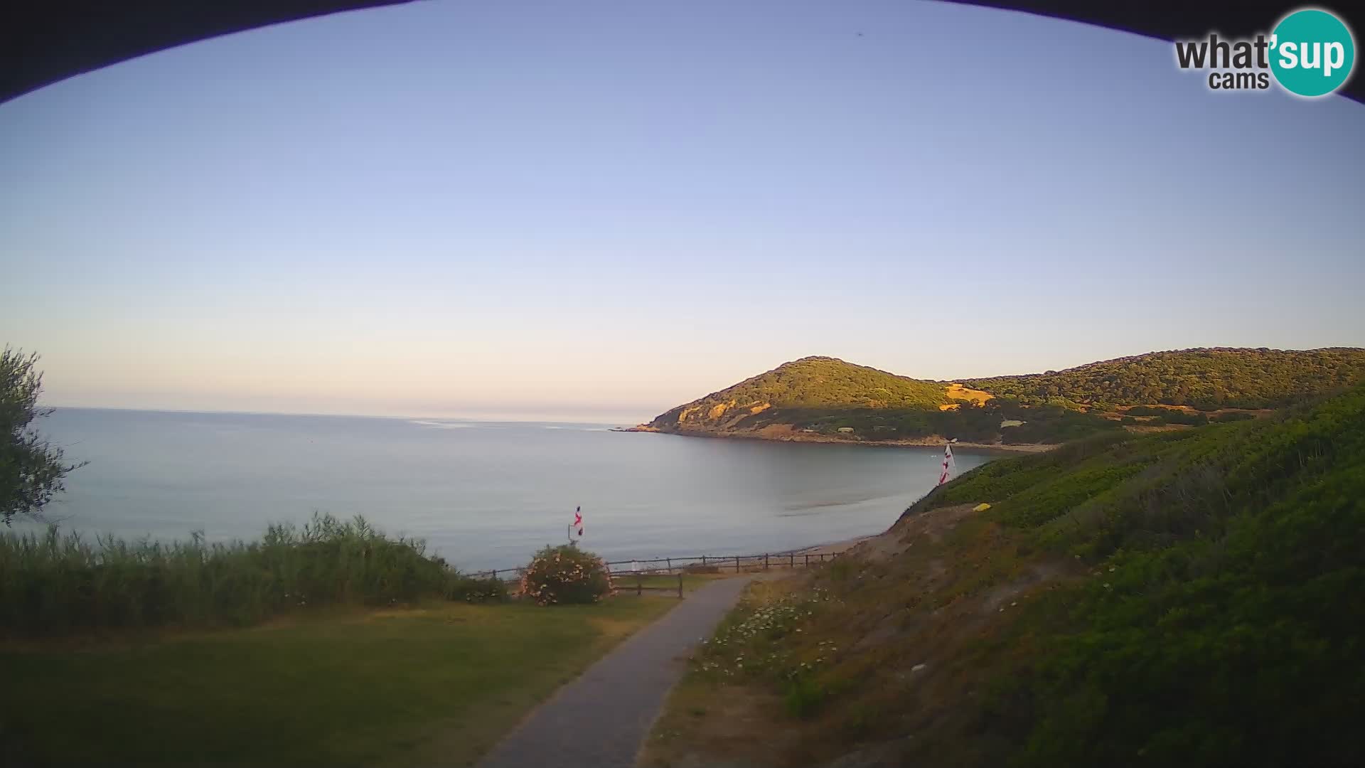 Webcam plage Poglina – Da Ricciolina – Alghero – Sardaigne