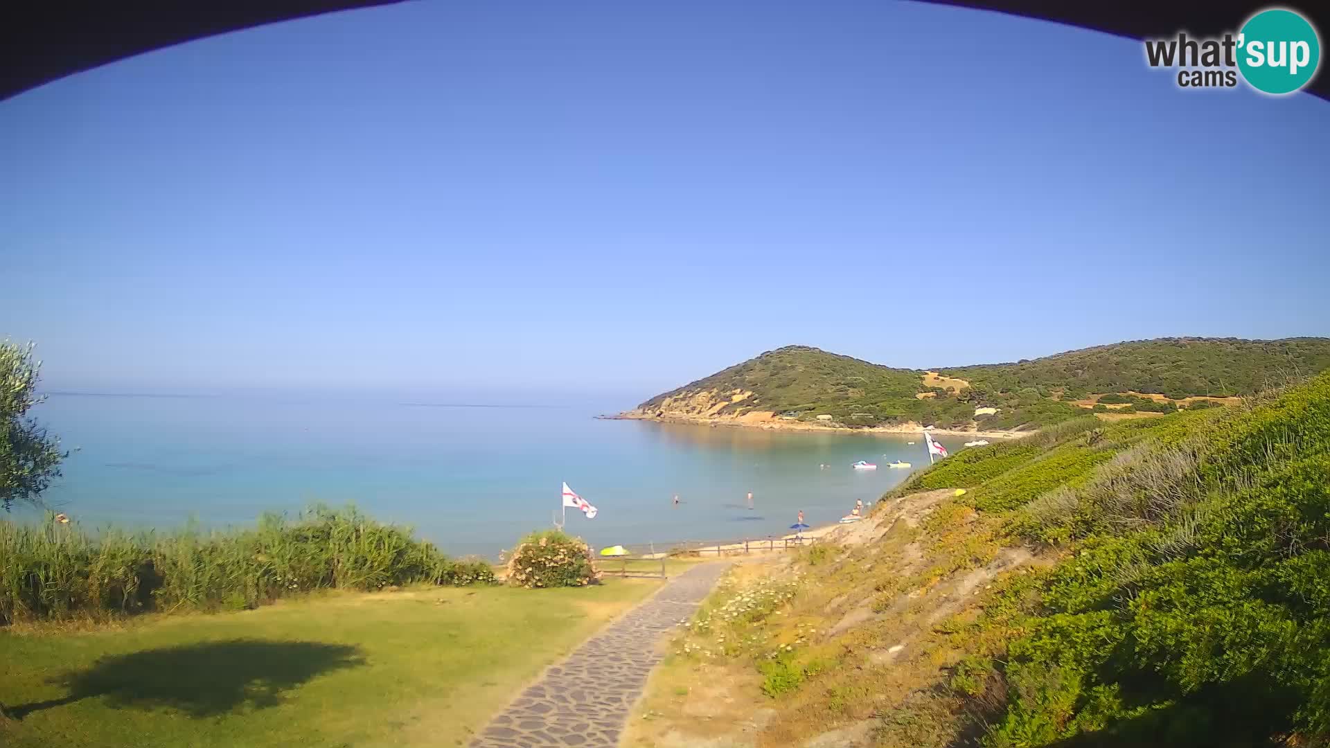 Webcam Poglina beach – Da Ricciolina – Alghero – Sardinia