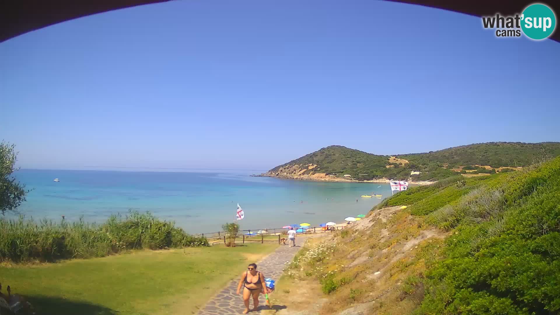 Webcam Poglina beach – Da Ricciolina – Alghero – Sardinia