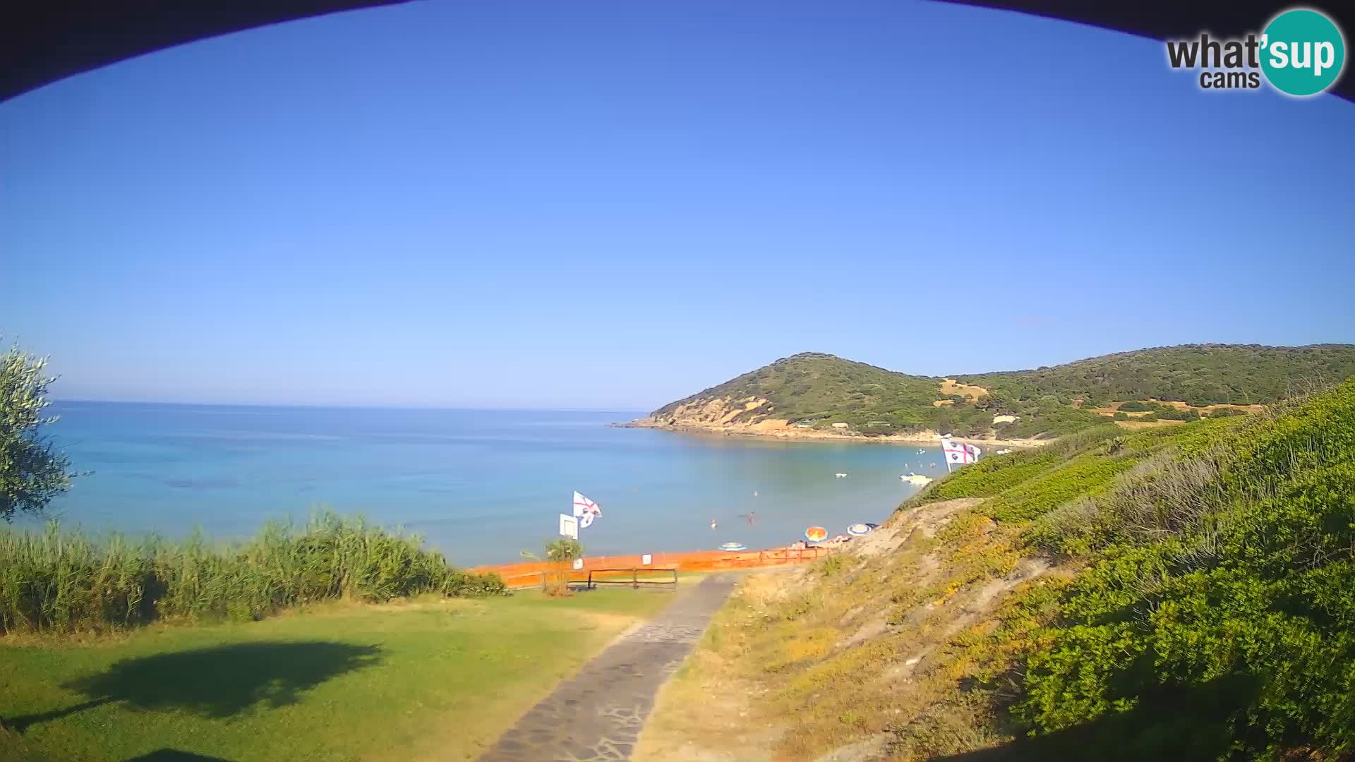 Webcam Poglina beach – Da Ricciolina – Alghero – Sardinia