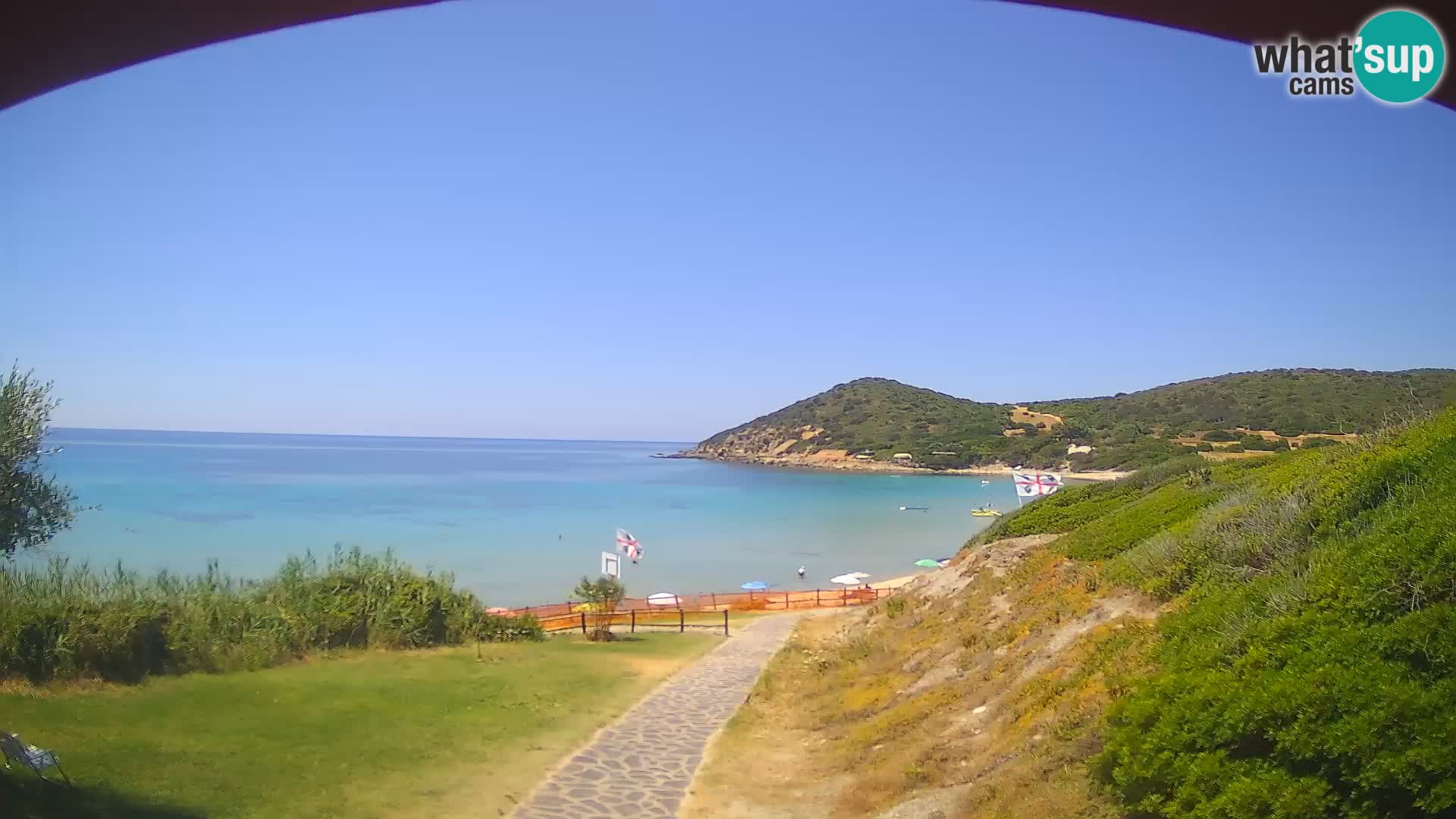 Webcam Poglina beach – Da Ricciolina – Alghero – Sardinia
