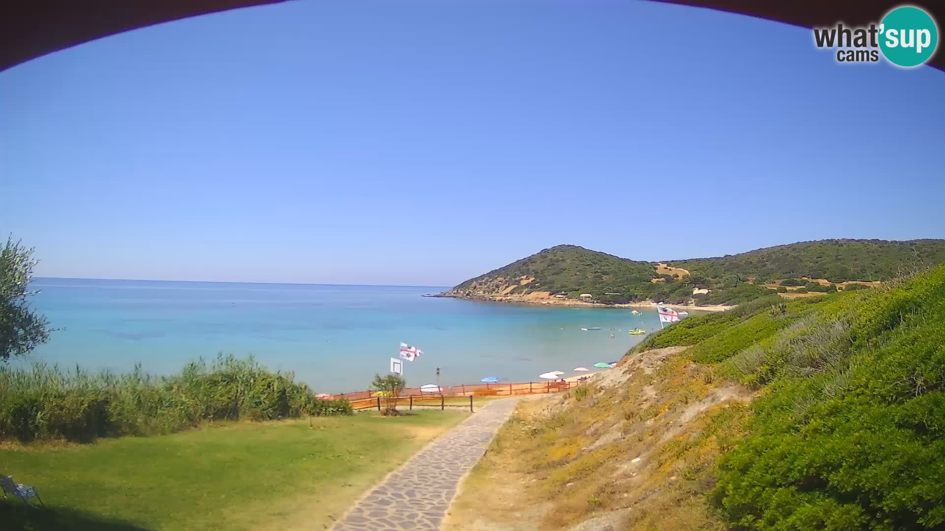 Webcam Poglina beach – Da Ricciolina – Alghero – Sardinia