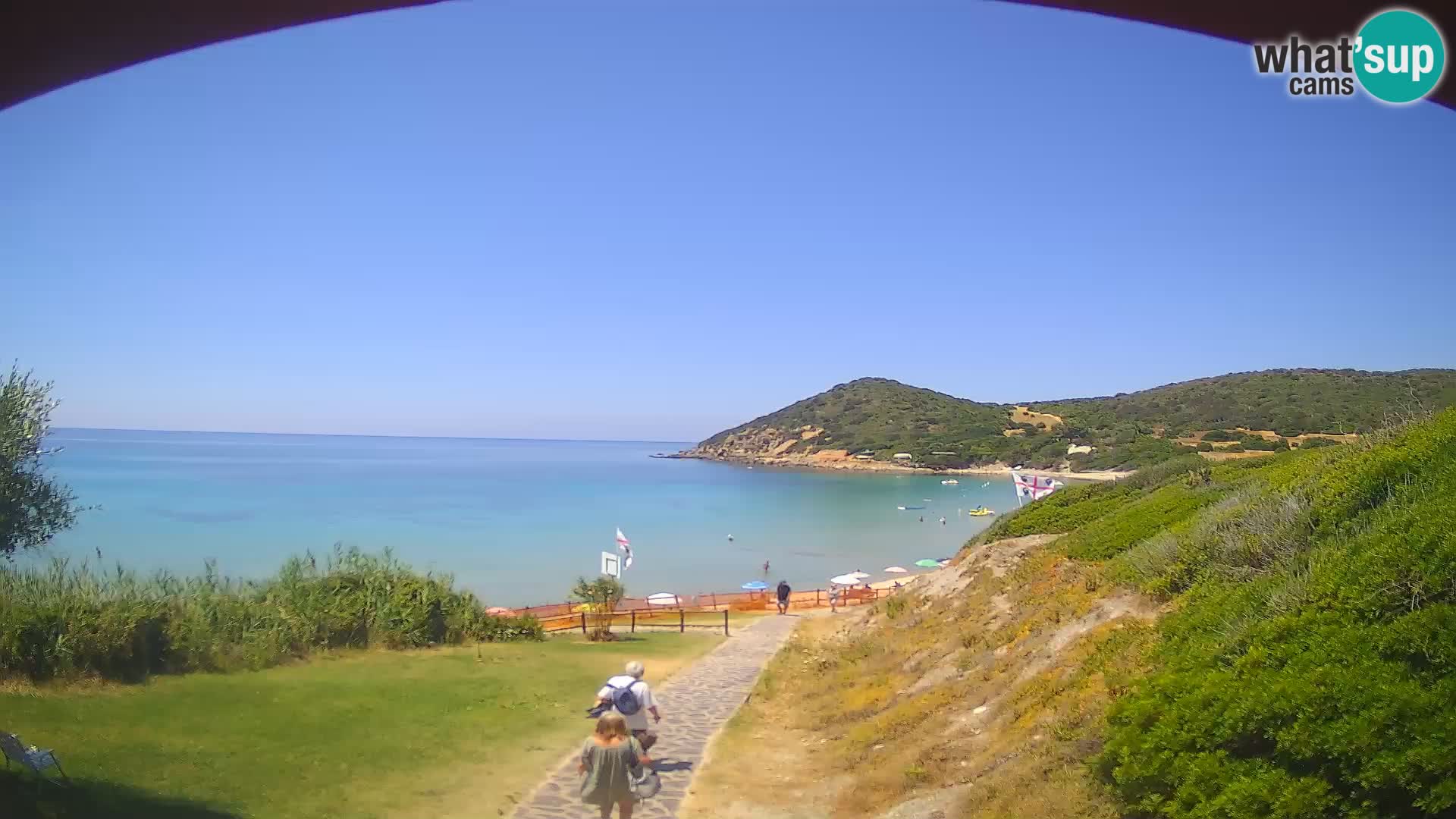 Webcam Poglina beach – Da Ricciolina – Alghero – Sardinia
