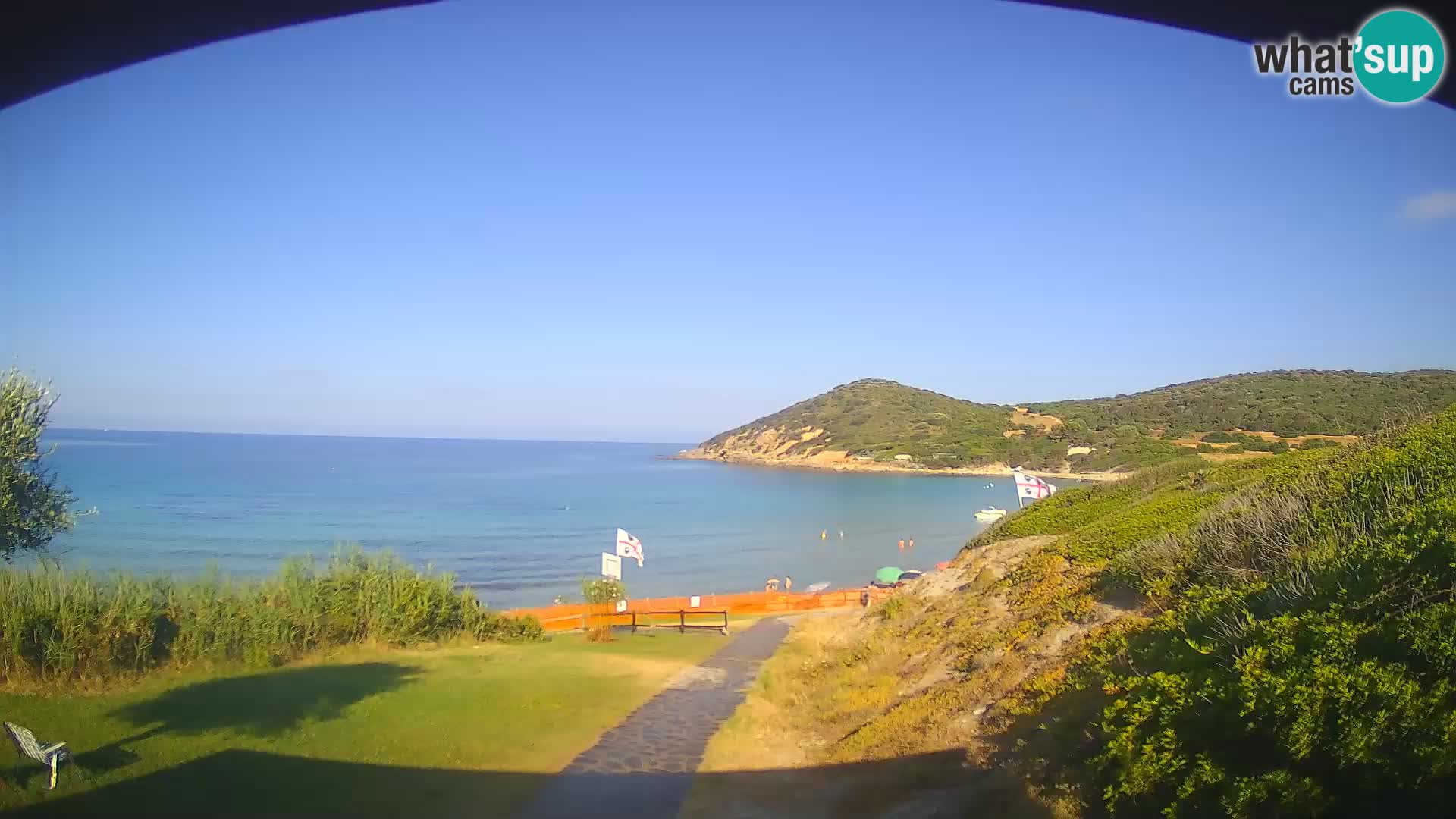 Webcam plage Poglina – Da Ricciolina – Alghero – Sardaigne