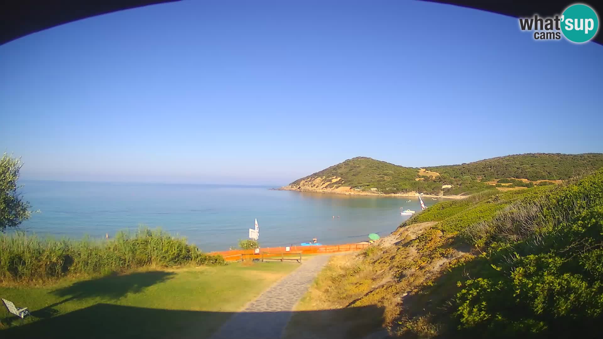 Webcam plage Poglina – Da Ricciolina – Alghero – Sardaigne