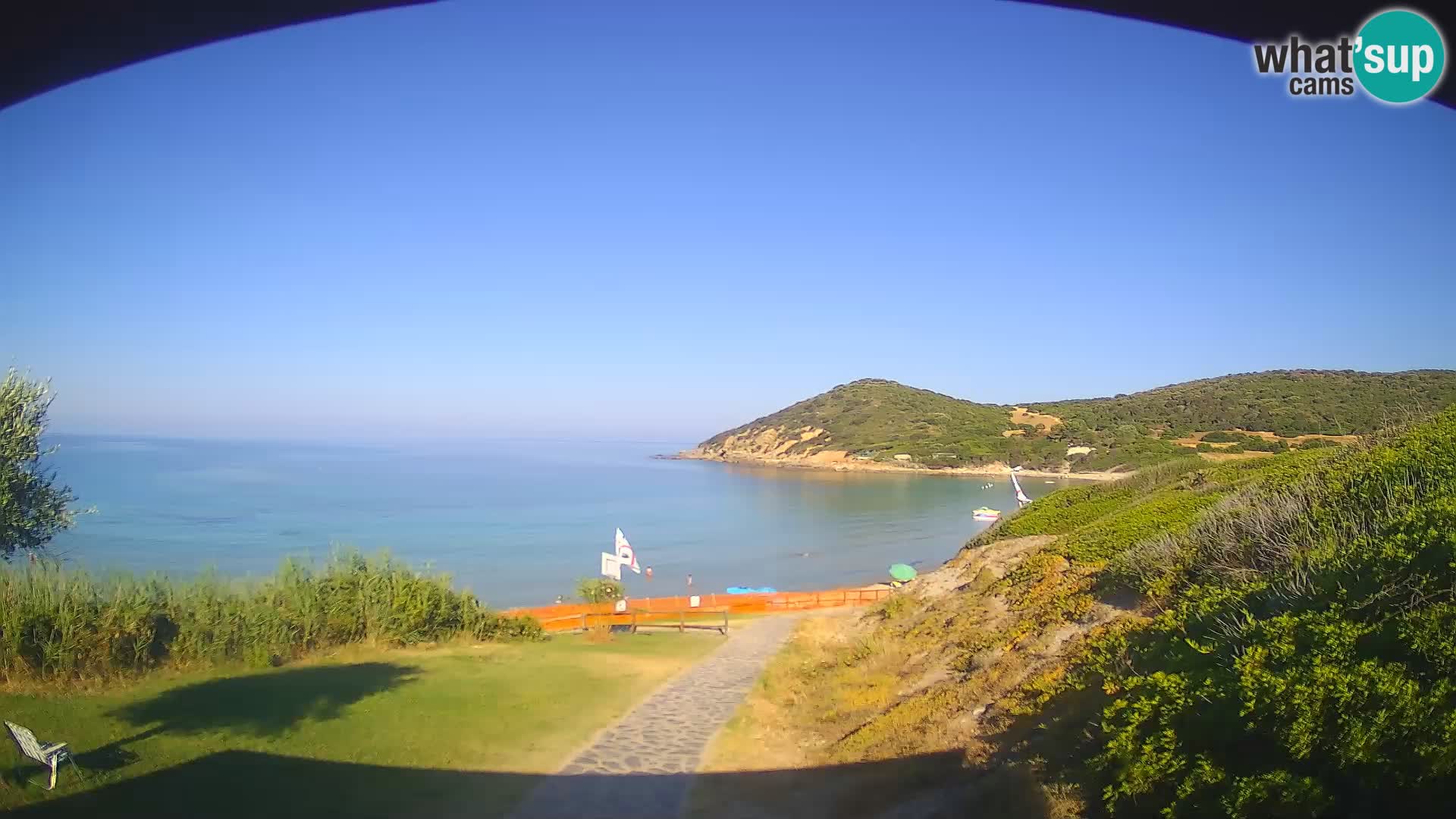 Camera en vivo playa Poglina – Da Ricciolina – Alghero – Cerdeña