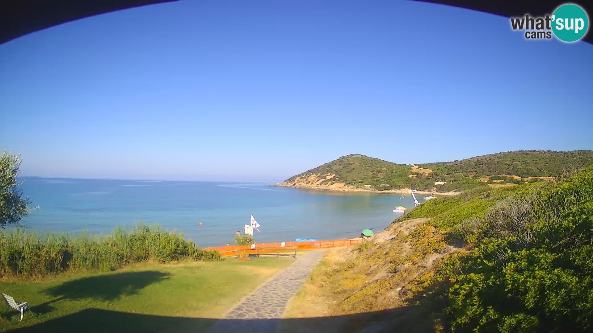 Webcam Poglina beach – Da Ricciolina – Alghero – Sardinia