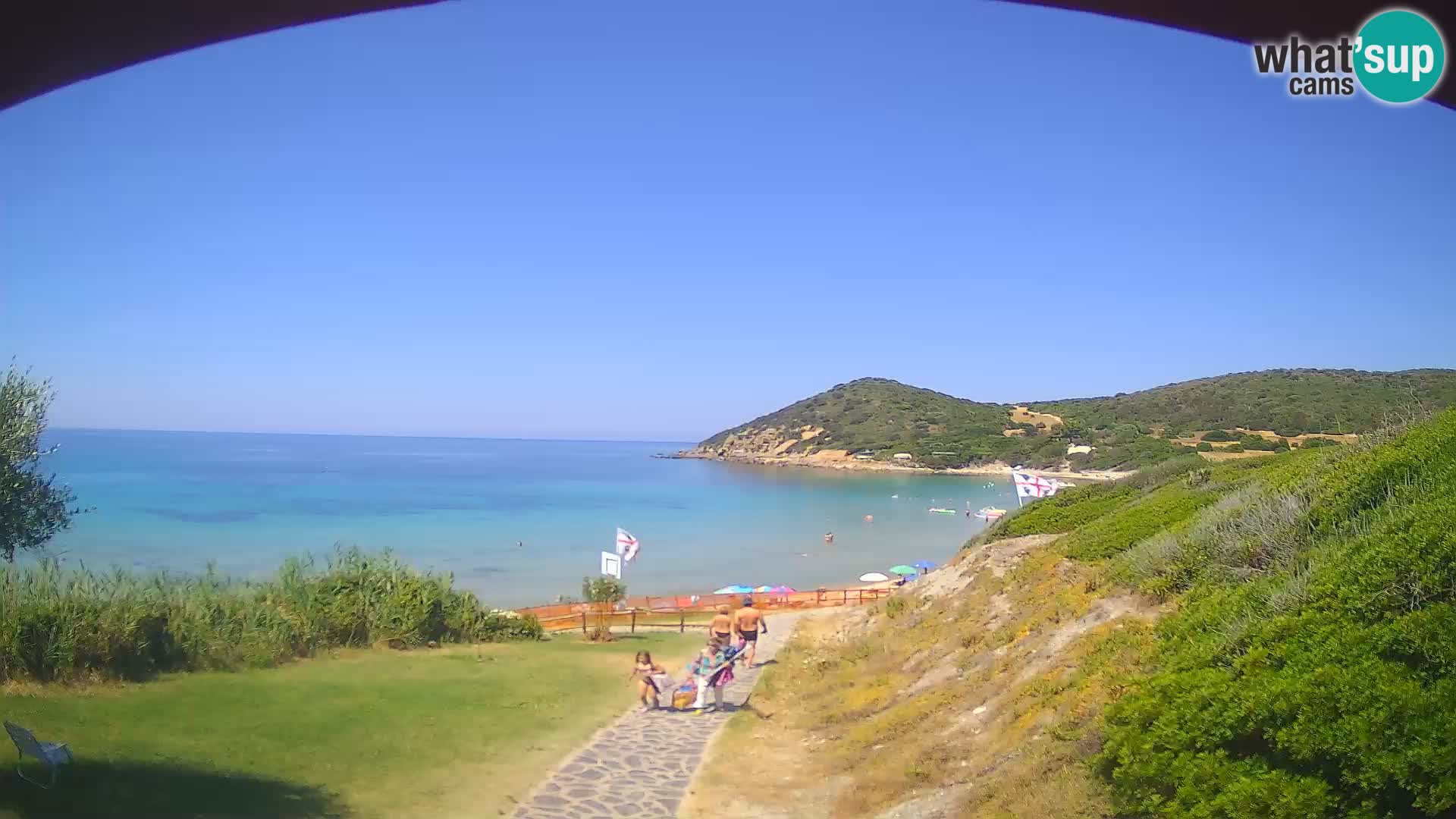 Webcam Poglina beach – Da Ricciolina – Alghero – Sardinia