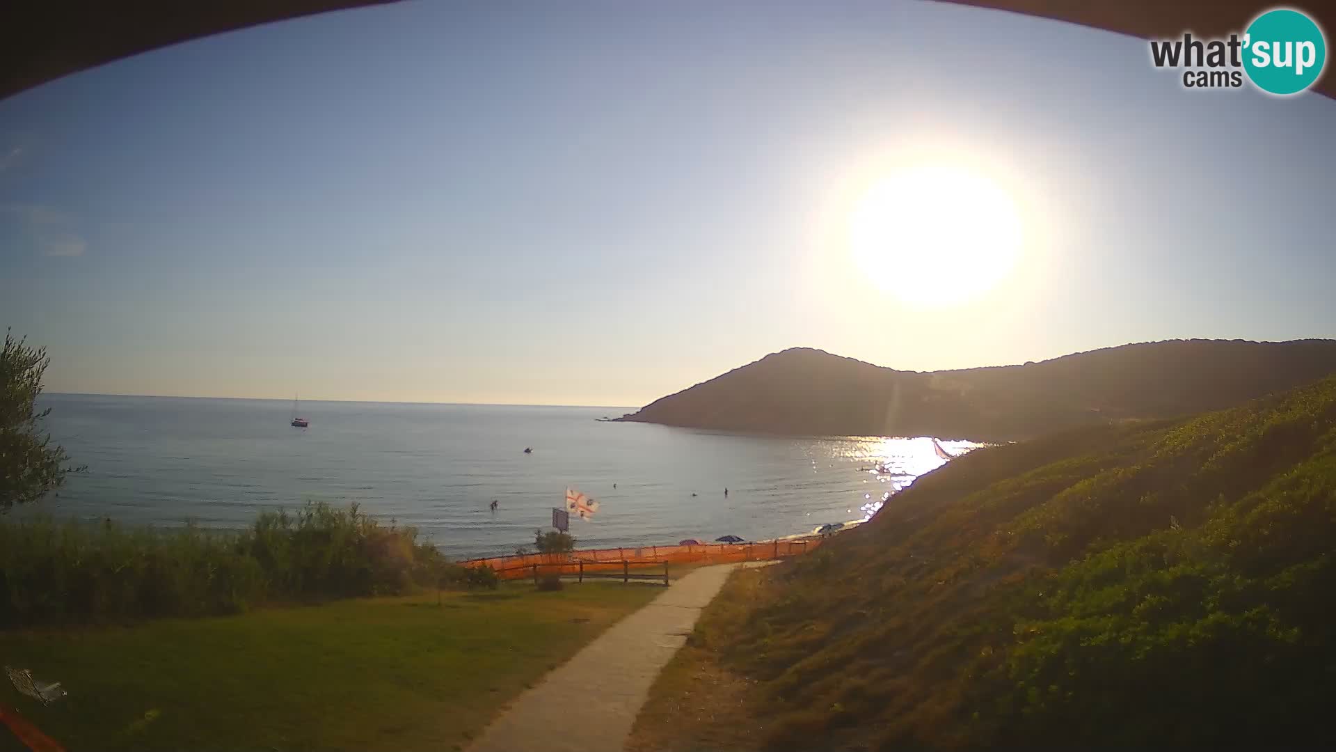 Webcam plage Poglina – Da Ricciolina – Alghero – Sardaigne