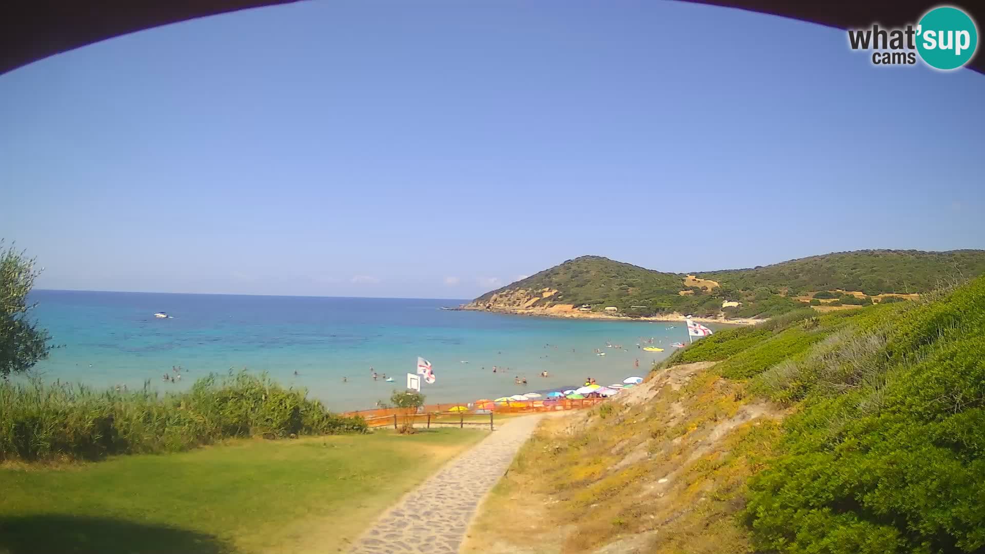 Camera en vivo playa Poglina – Da Ricciolina – Alghero – Cerdeña