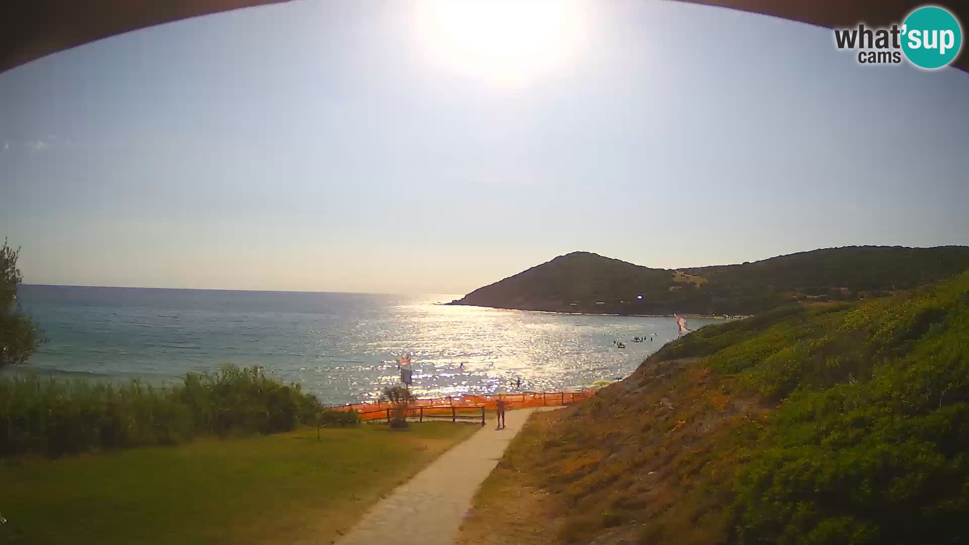Webcam plage Poglina – Da Ricciolina – Alghero – Sardaigne