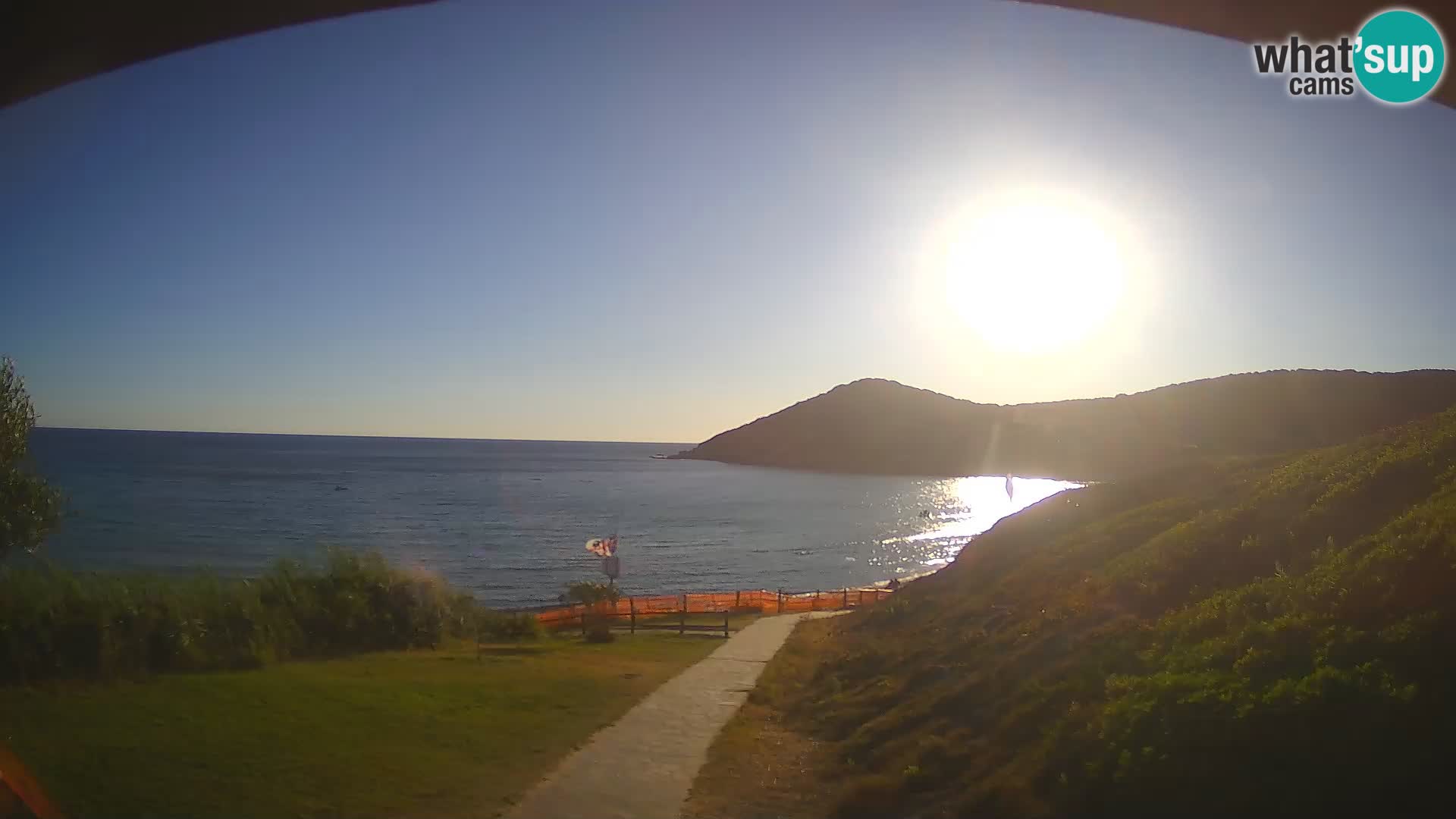 Webcam plage Poglina – Da Ricciolina – Alghero – Sardaigne