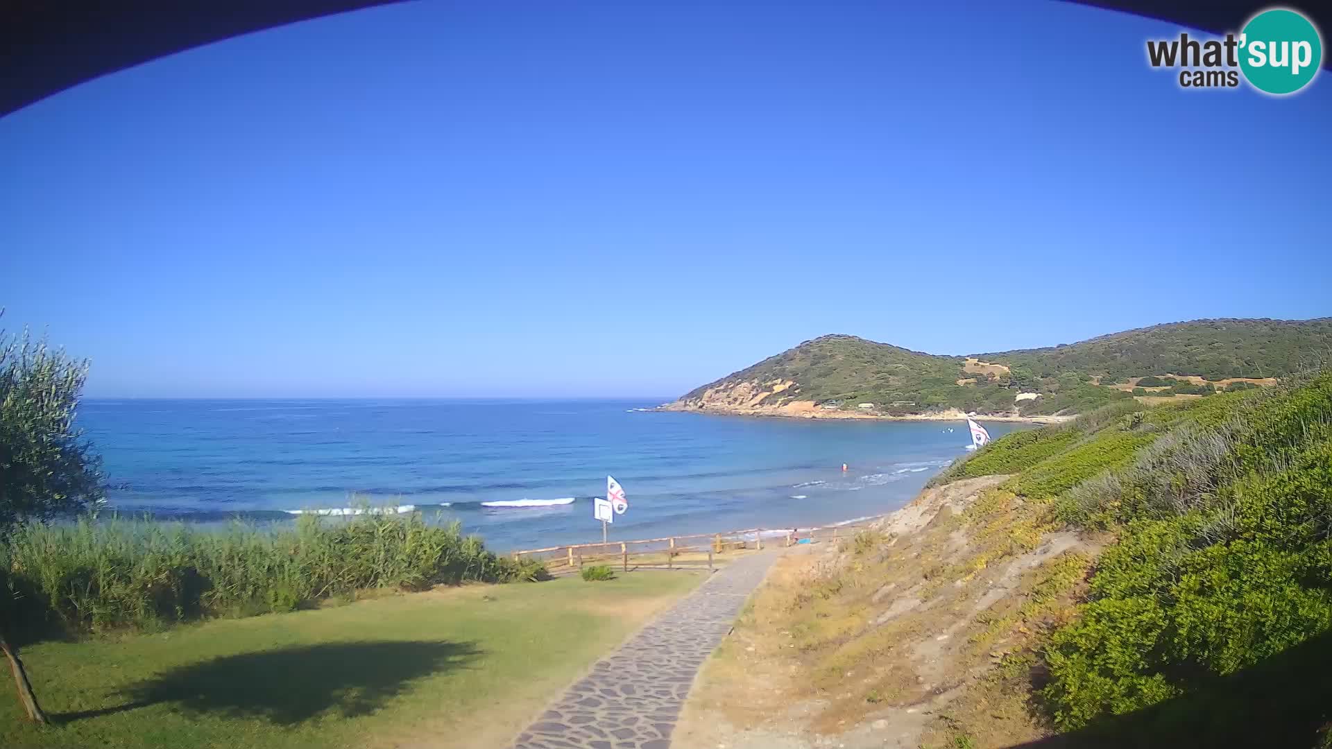 Webcam Poglina beach – Da Ricciolina – Alghero – Sardinia