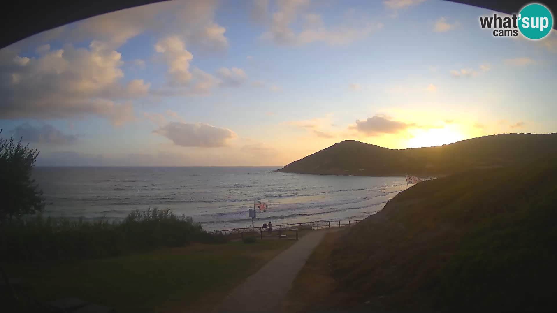 Webcam plage Poglina – Da Ricciolina – Alghero – Sardaigne
