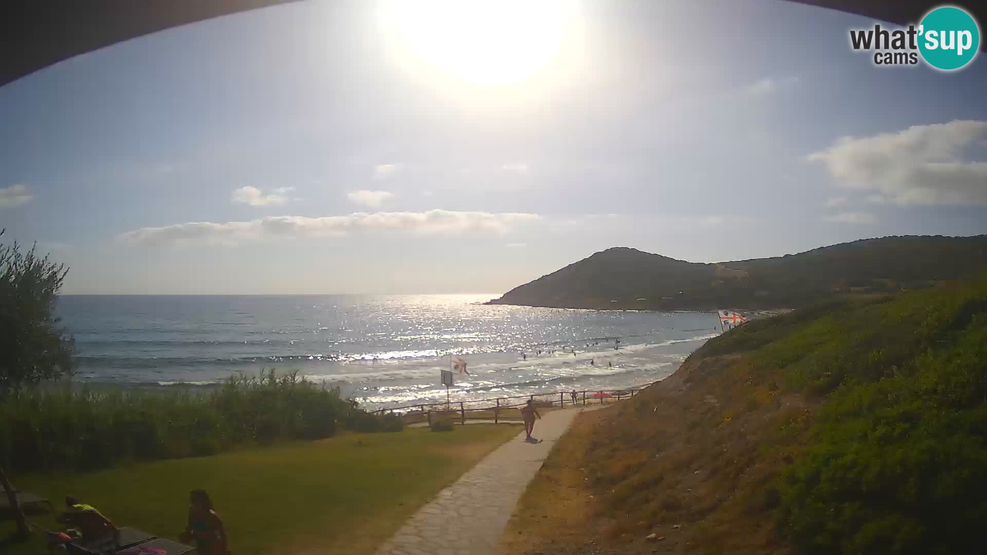 Camera en vivo playa Poglina – Da Ricciolina – Alghero – Cerdeña