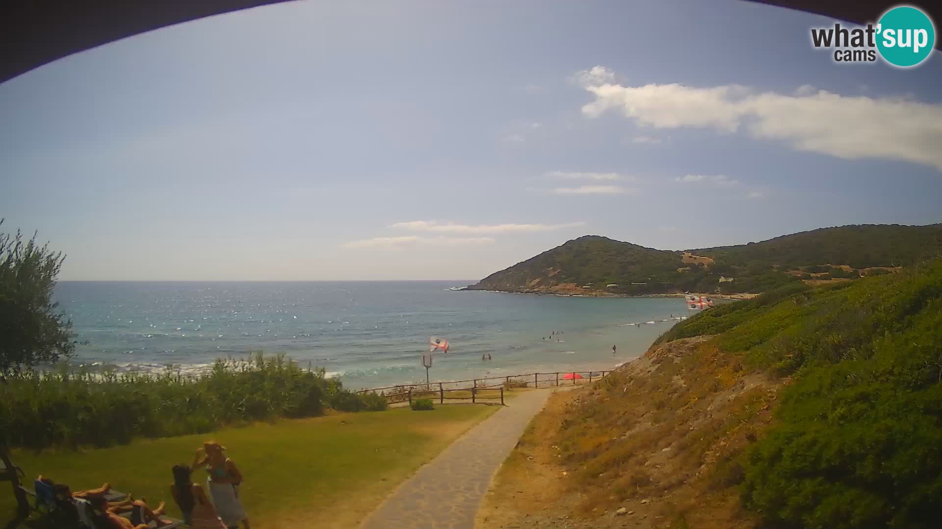 Camera en vivo playa Poglina – Da Ricciolina – Alghero – Cerdeña