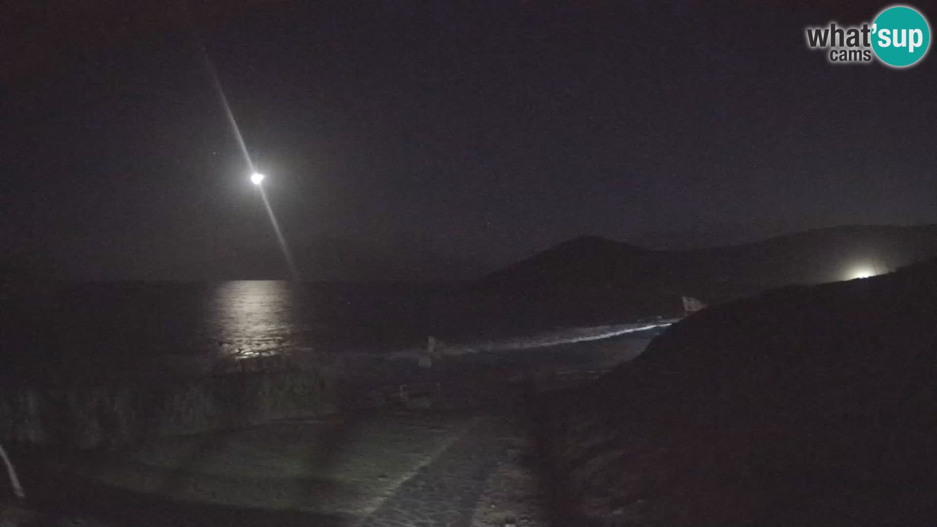 Spletna kamera plaža Poglina – Da Ricciolina – Alghero – Sardinija