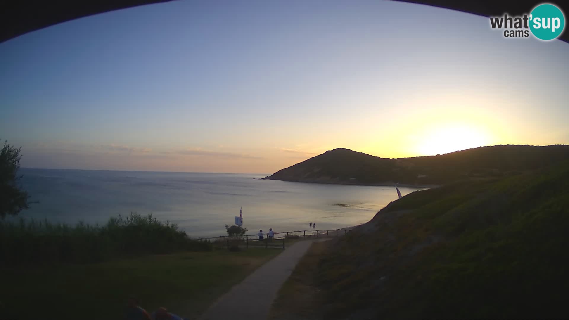 Webcam plage Poglina – Da Ricciolina – Alghero – Sardaigne