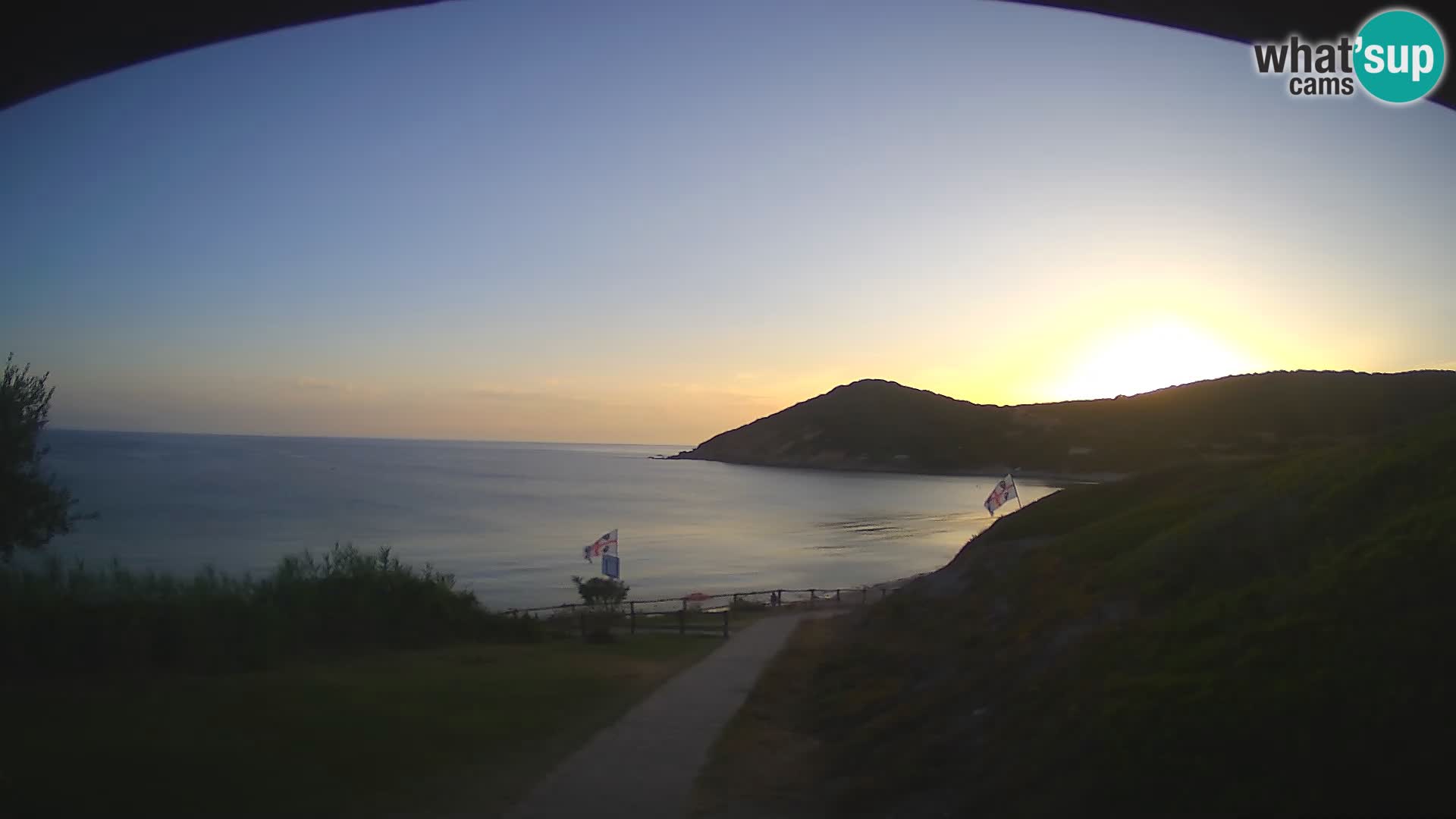 Webcam Poglina beach – Da Ricciolina – Alghero – Sardinia