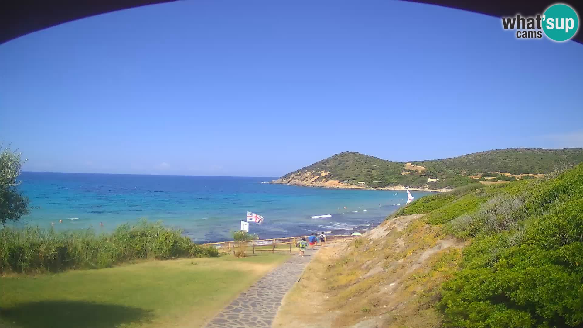 Webcam Poglina beach – Da Ricciolina – Alghero – Sardinia