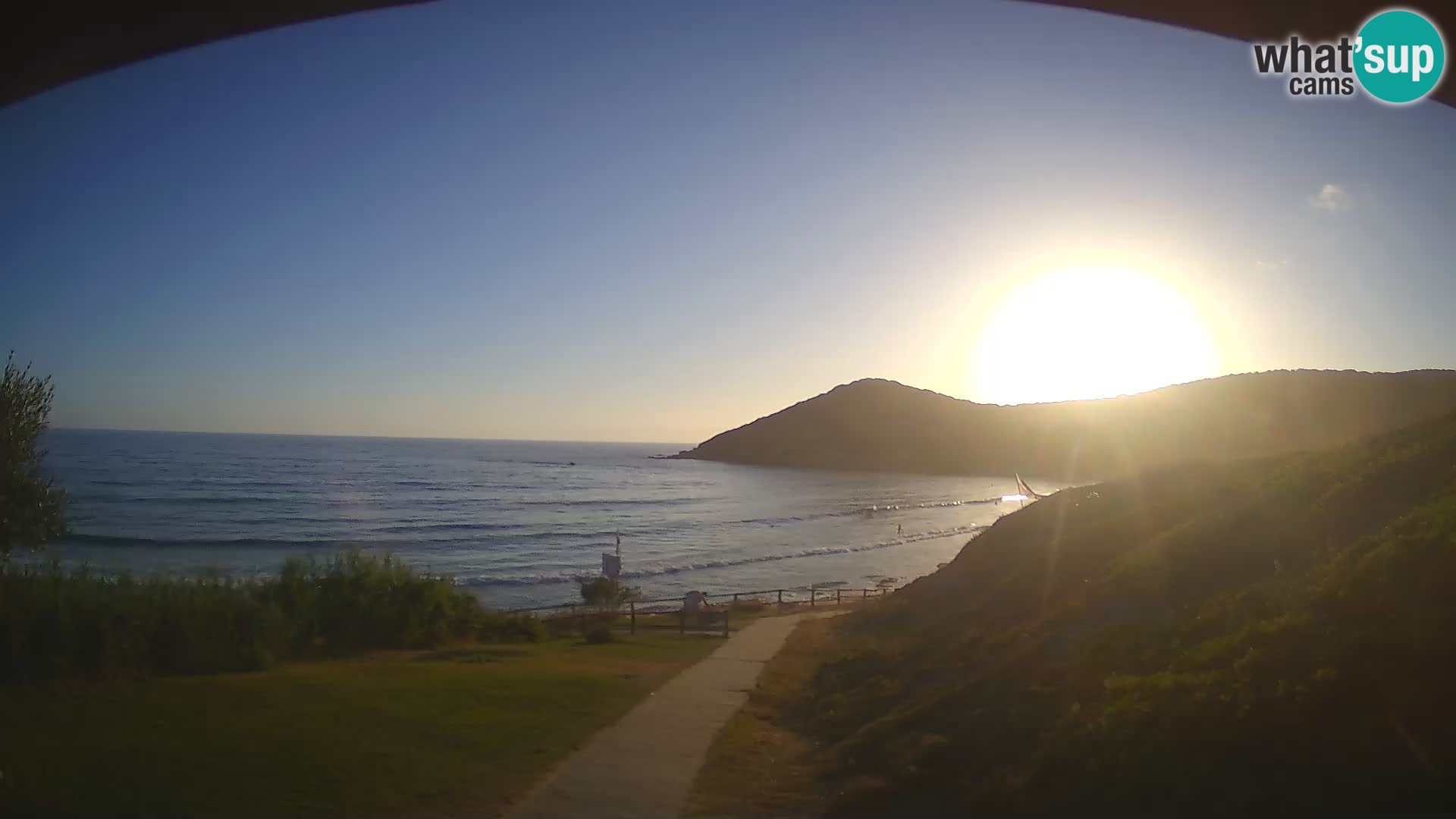 Webcam plage Poglina – Da Ricciolina – Alghero – Sardaigne