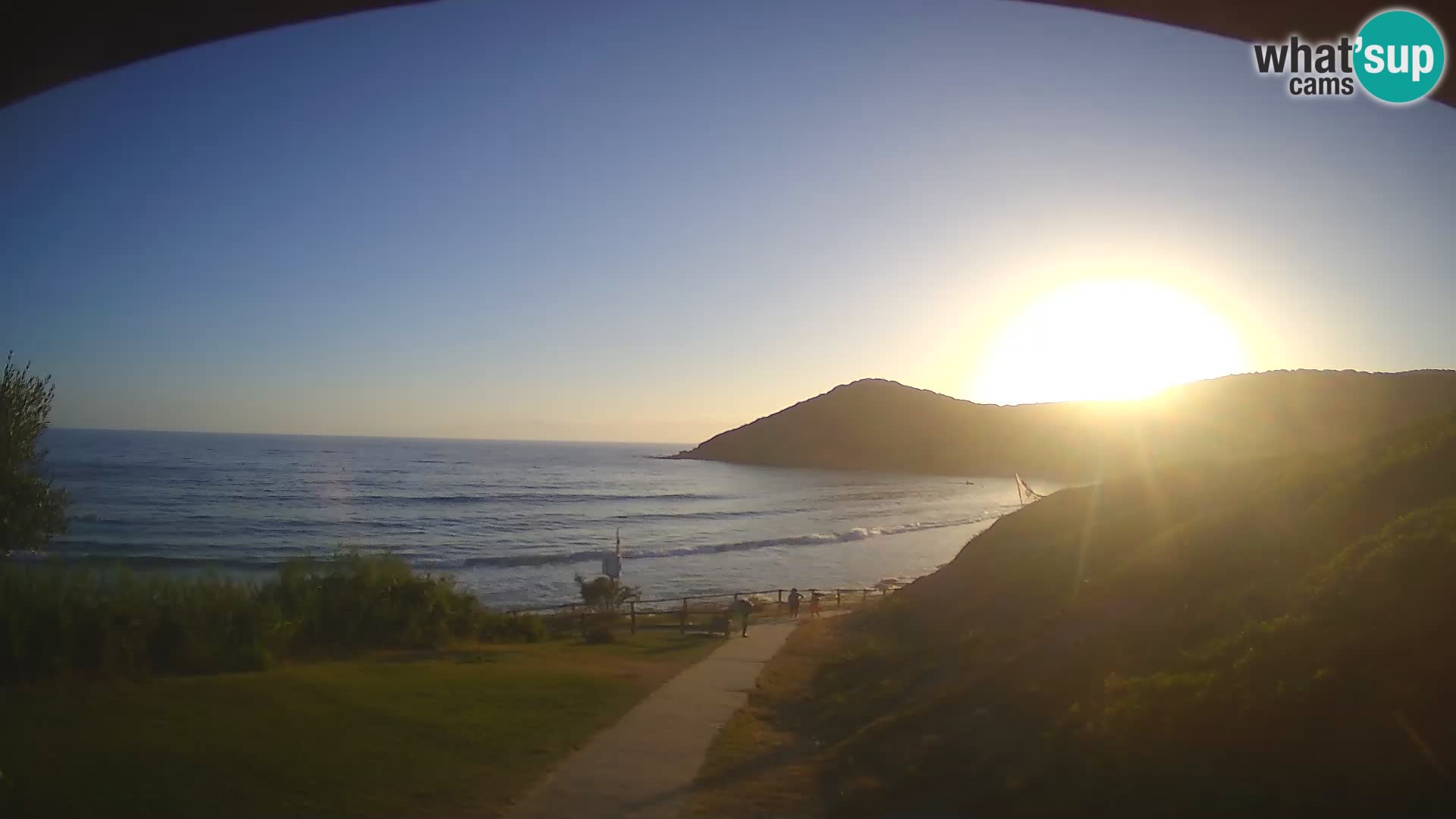 Webcam plage Poglina – Da Ricciolina – Alghero – Sardaigne