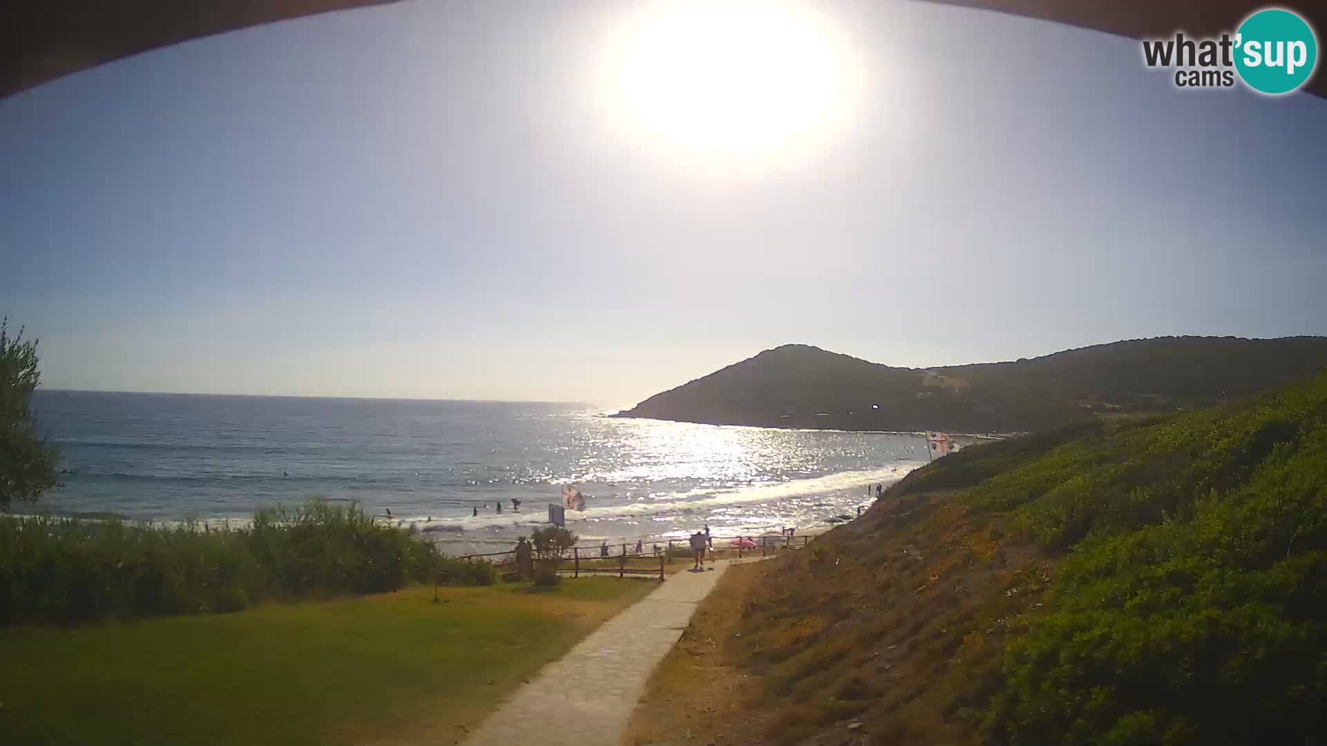 Webcam Poglina beach – Da Ricciolina – Alghero – Sardinia
